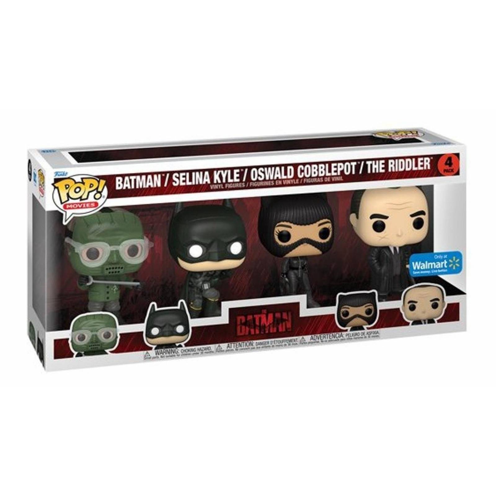 Funko Pop! Movies The Batman 4 Pack 
