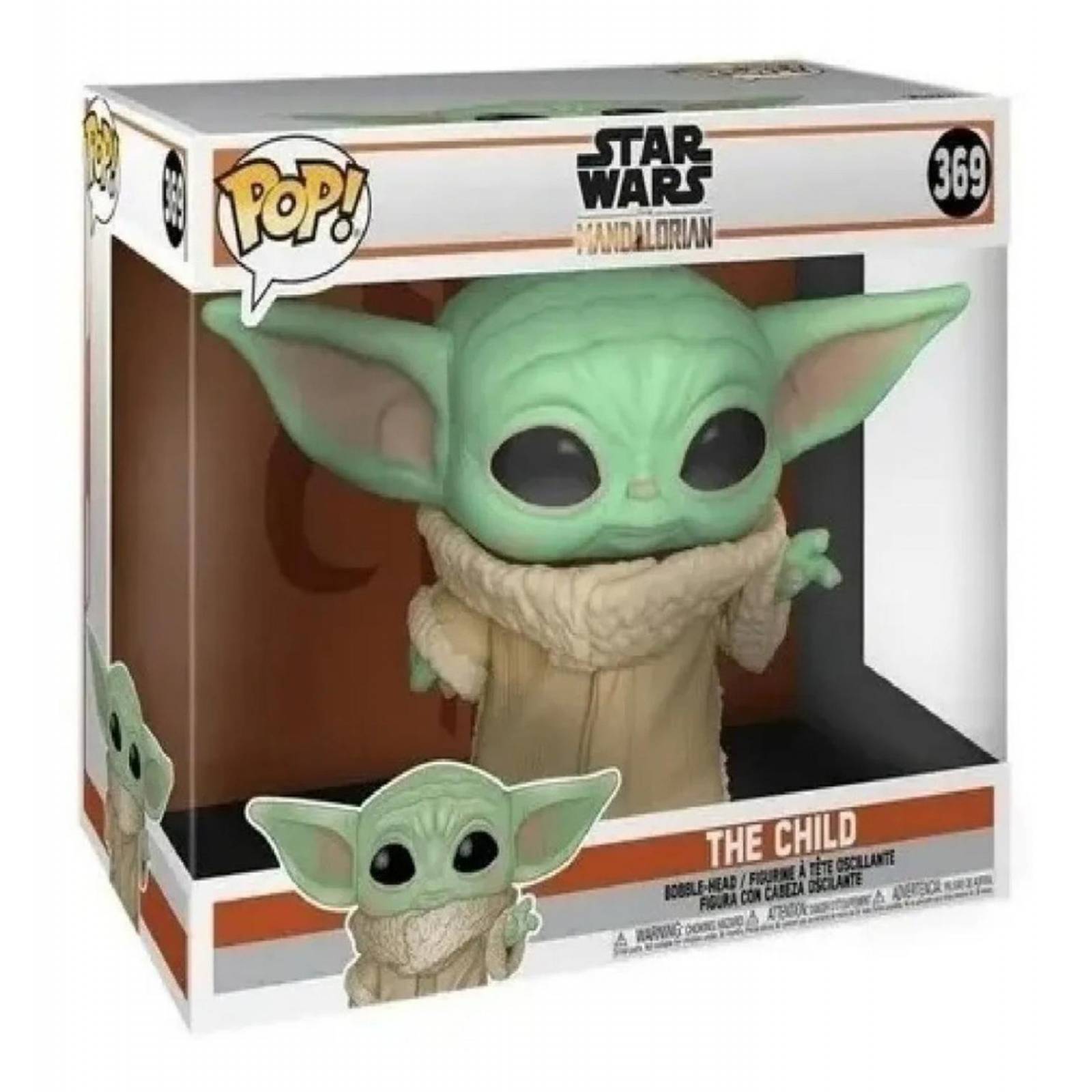 Funko Pop! Star Wars Mandalorian Baby Yoda Jumbo 10¨ #369 