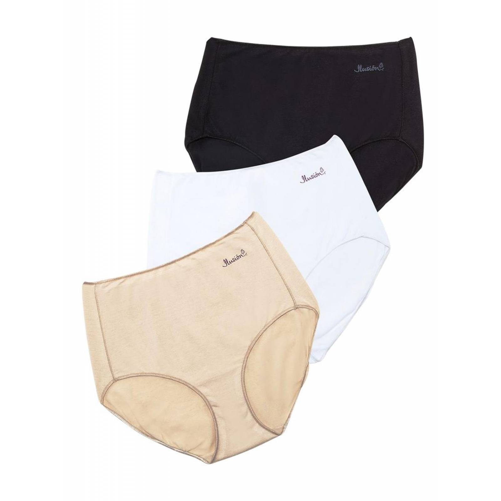 Paquete de 3 panties Ilusión 31386 
