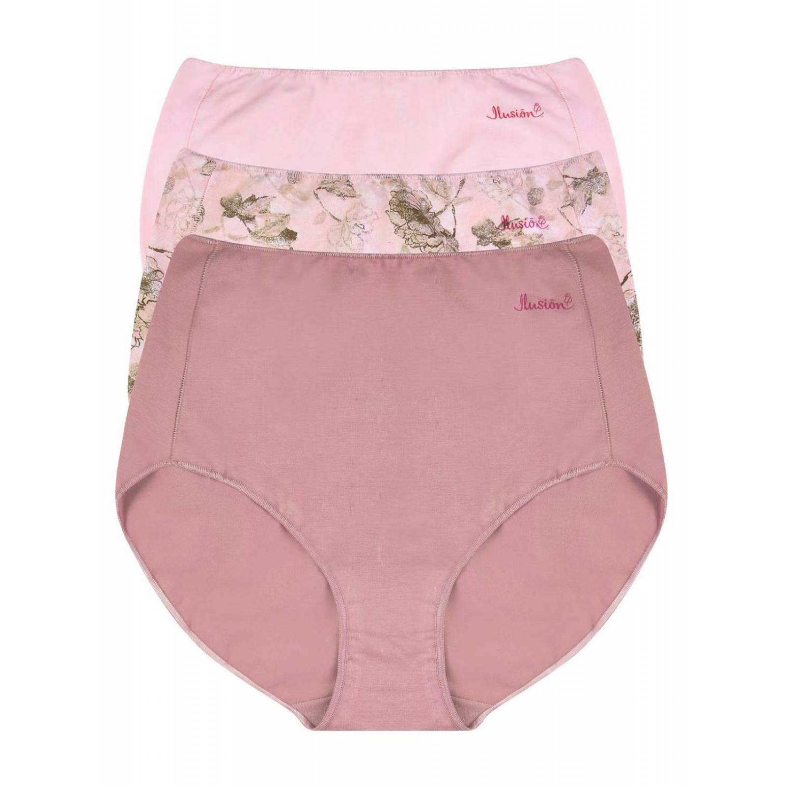 Paquete de 3 panties Ilusión 31386 