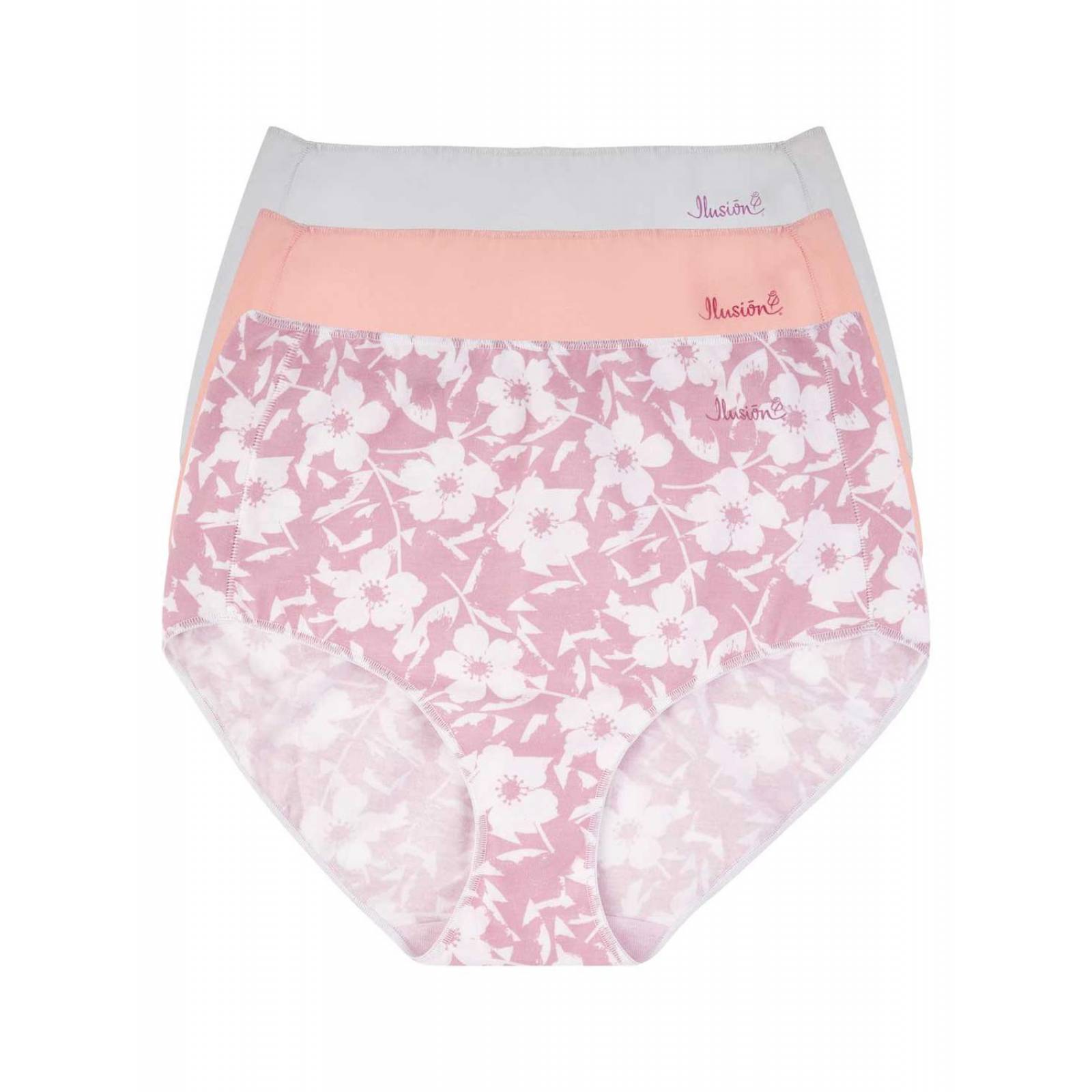 Paquete de 3 panties Ilusión 31386 