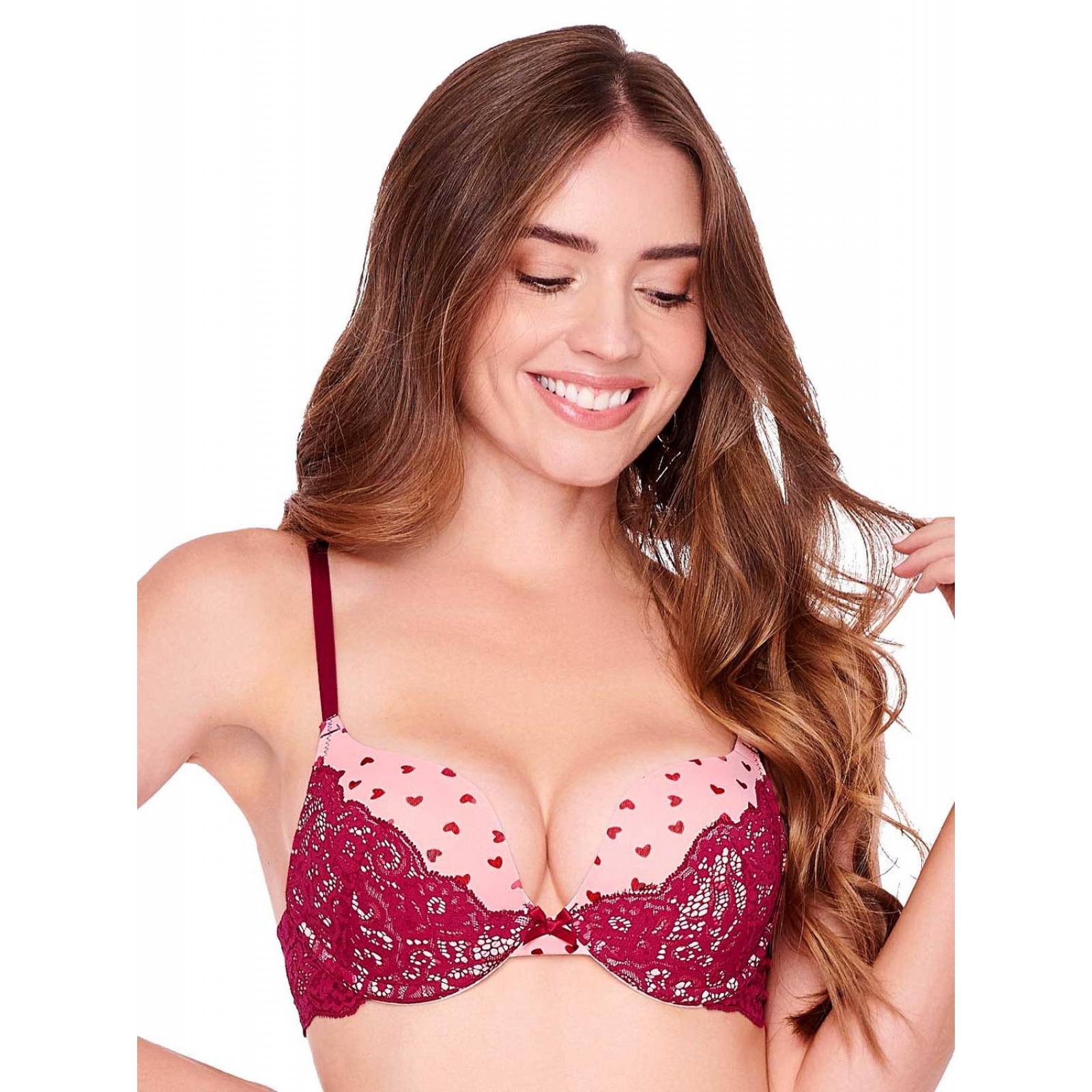 Bra escote profundo Push Up Ilusión 70054 