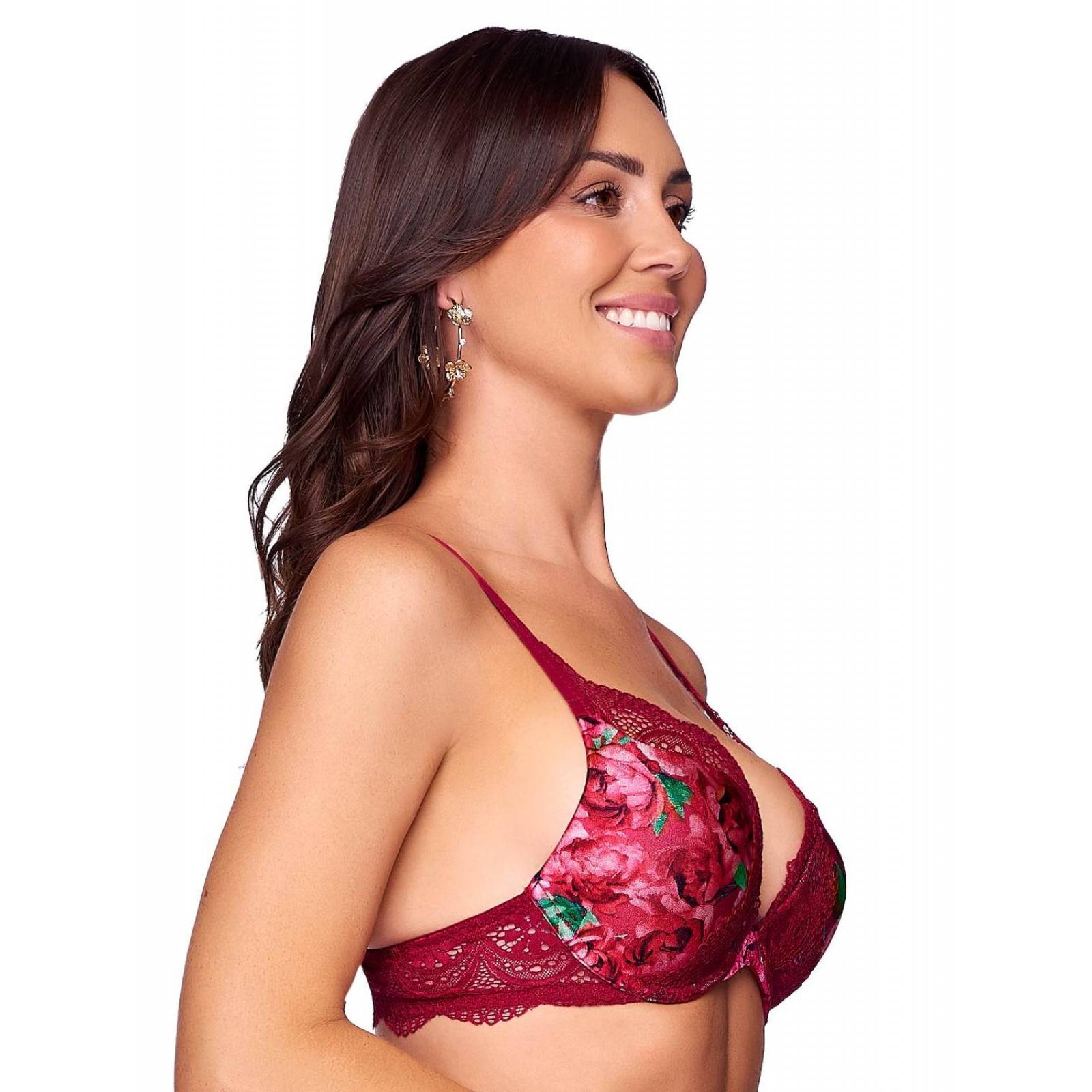 Bra escote profundo Push Up Ilusión 70068 