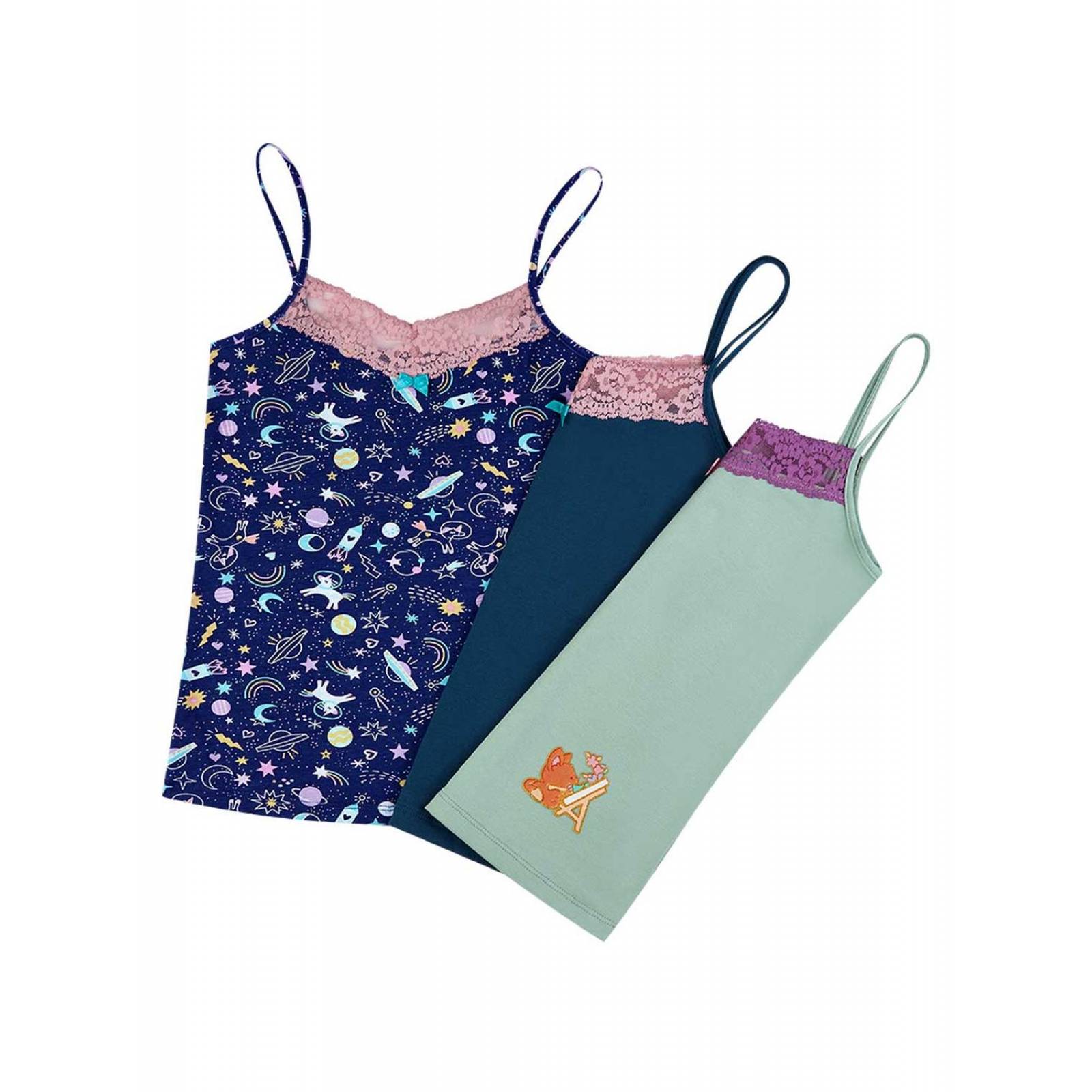 Paquete de 3 camisetas Ilusión 33310 