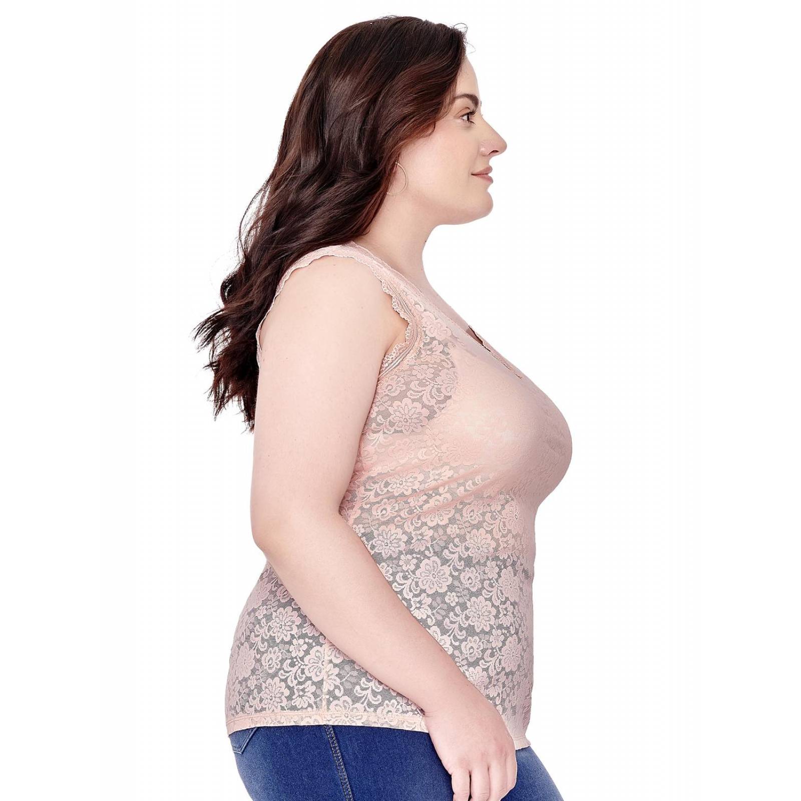 Blusa de encaje Ilusión 43403 