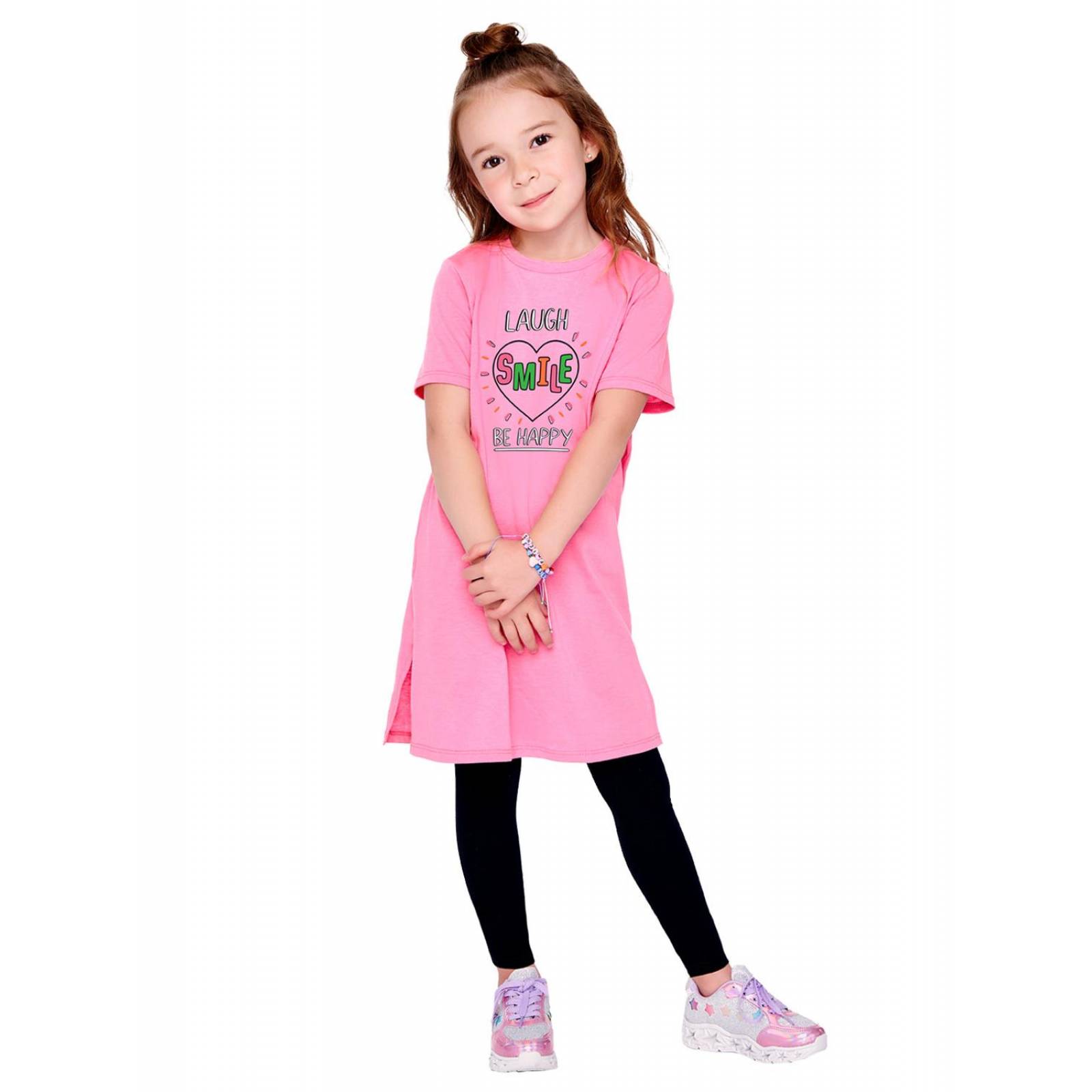 Vestido tipo playera Ilusión 17008 