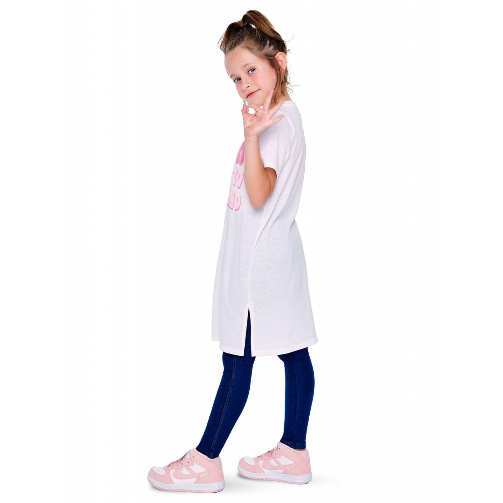 Vestido tipo playera Ilusión 17008 