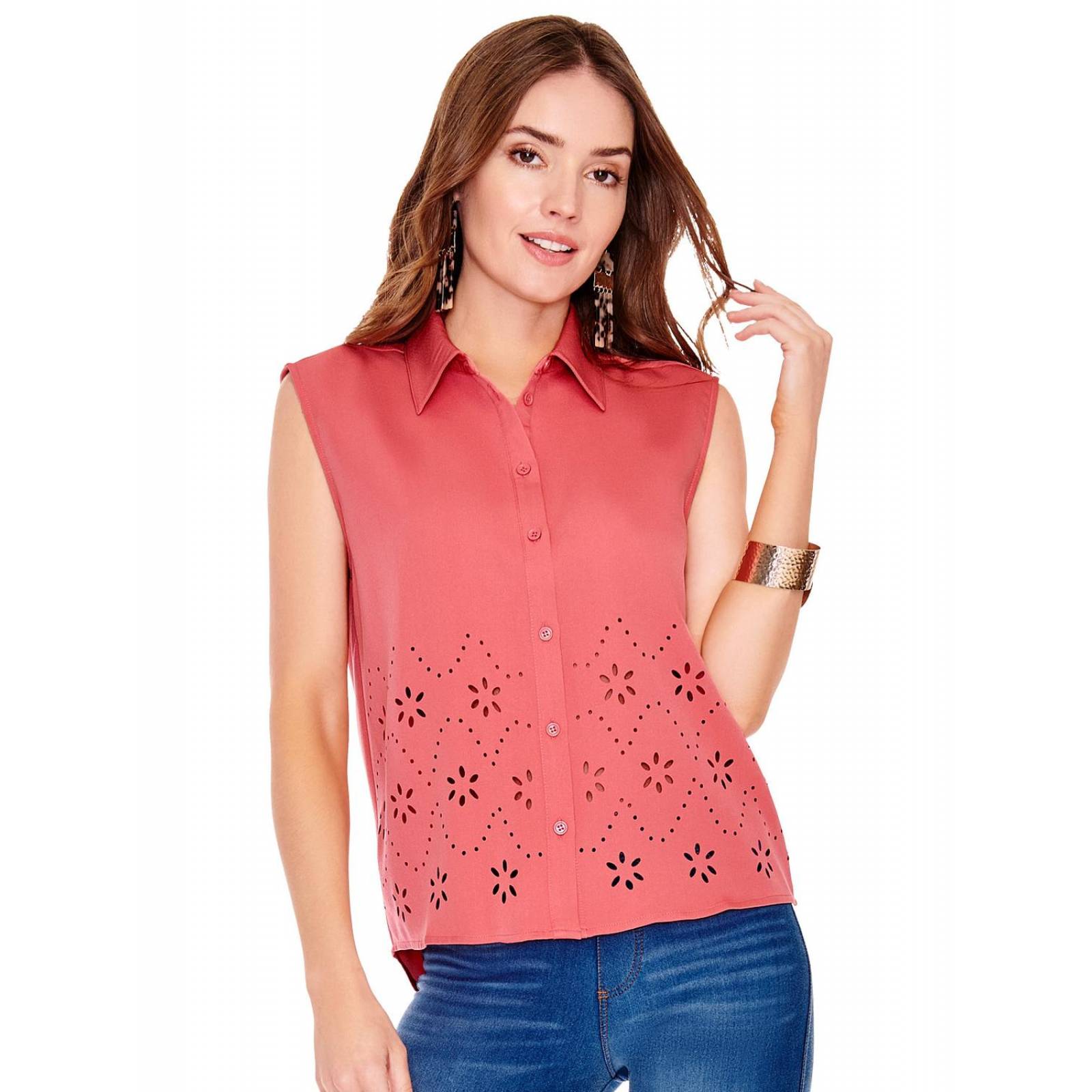 Blusa Mujer Blusas De Ilusion 2021 Ropa Blusa Color Rosa Pastel