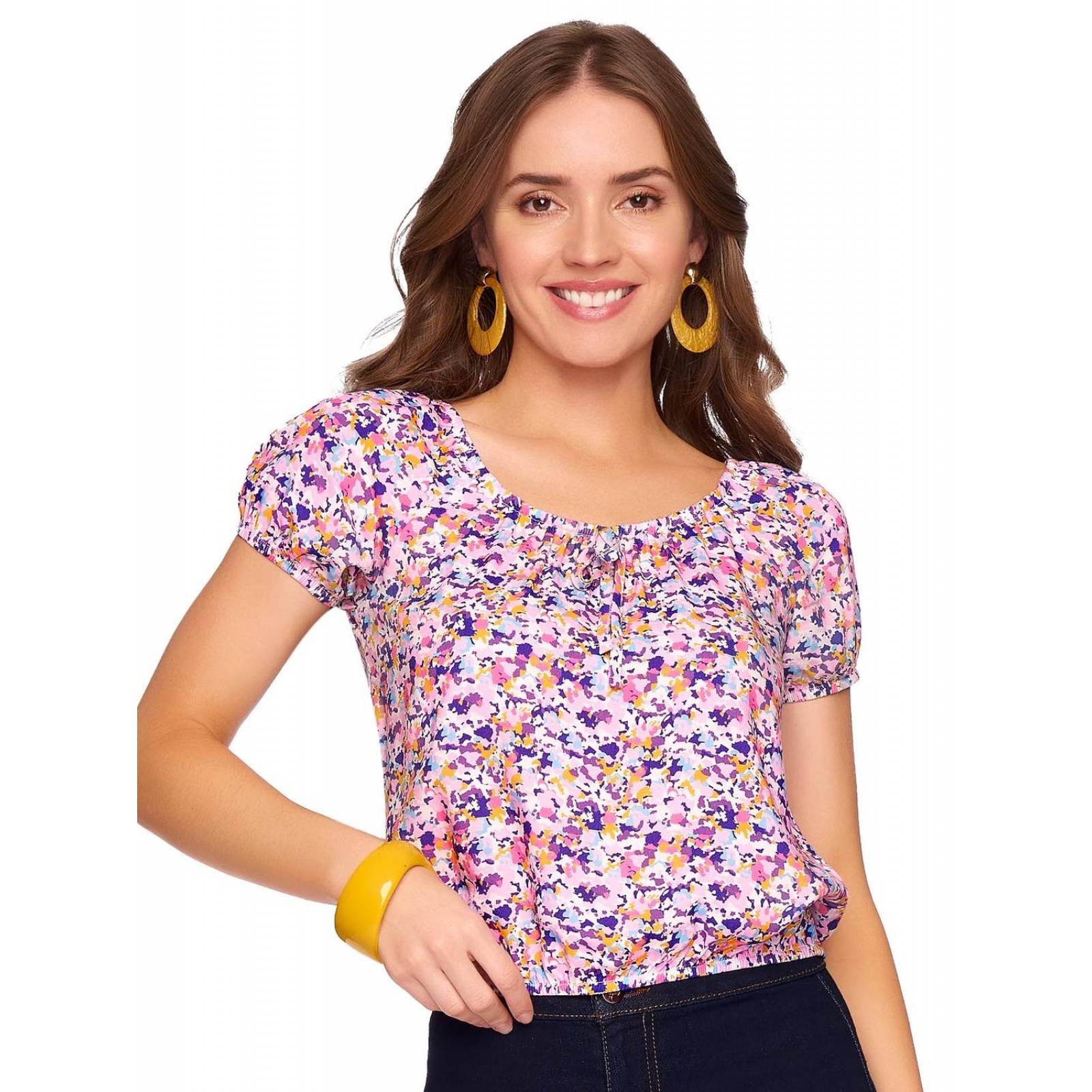 BLUSA LINO ESCOTE CORAZÓN LAURA • DonaShop Ropa de Mujer - Indumentaria  Femenina Online