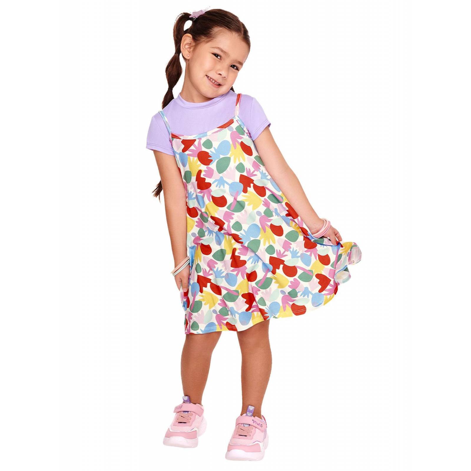 Vestido con playera Ilusión 11040 