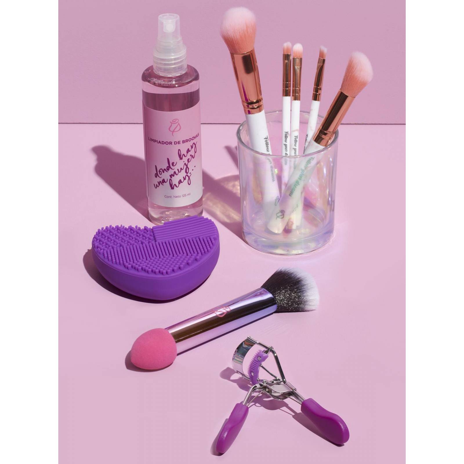 Set de brochas profesionales Ilusión 20632 MARMOL UN