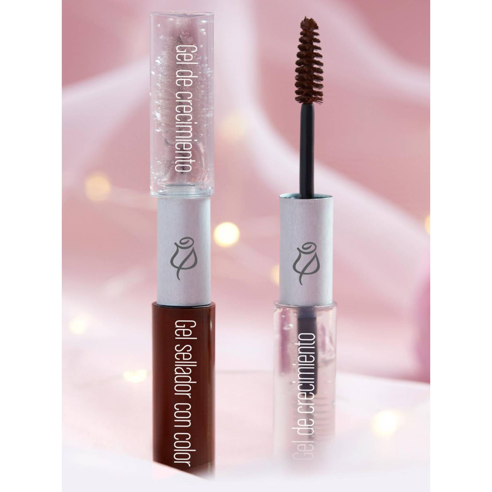 Gel fijador de cejas dúo Ilusión 20047 CAFÉ UN