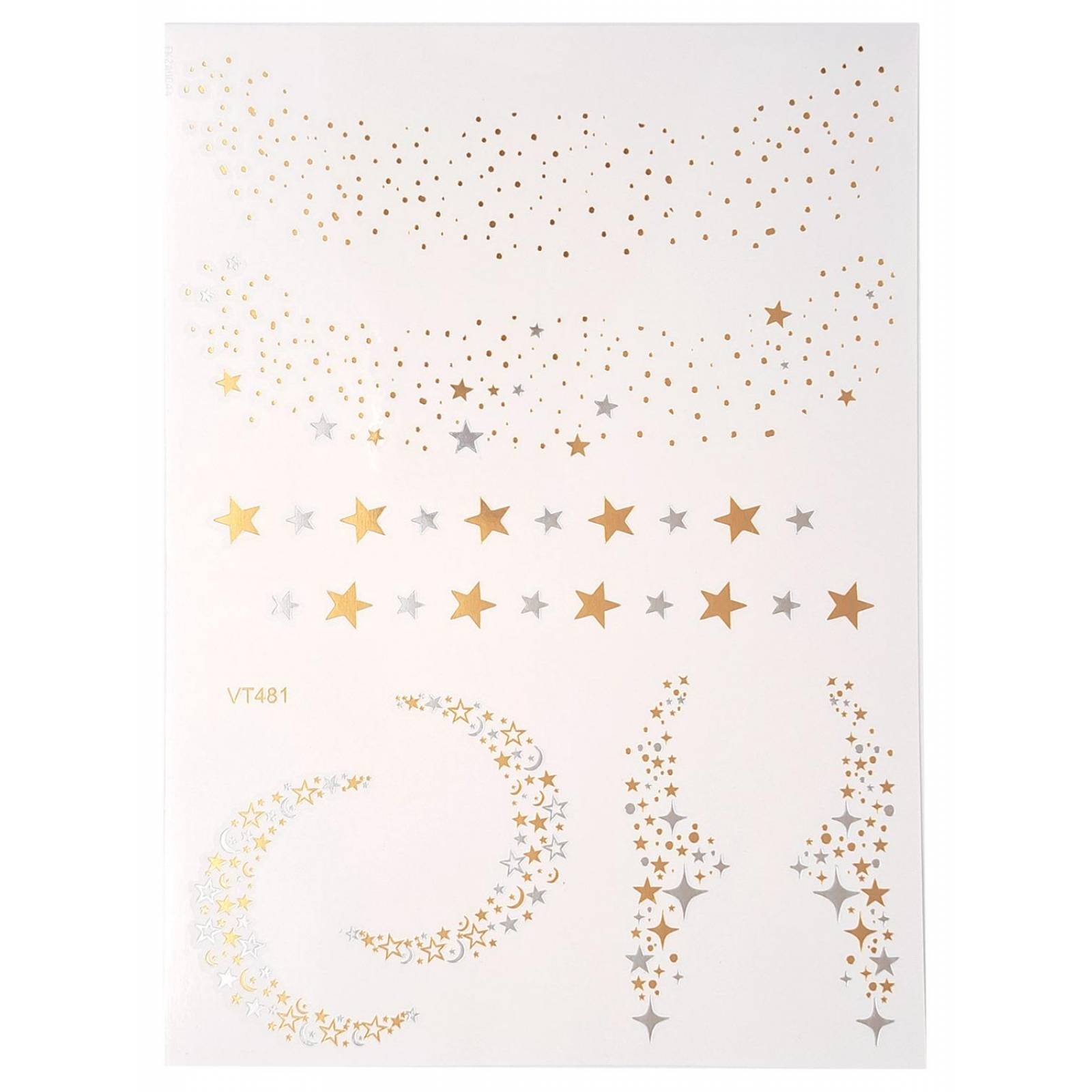 Tatuajes Faciales Ilusión 26032 ÚNICO UN