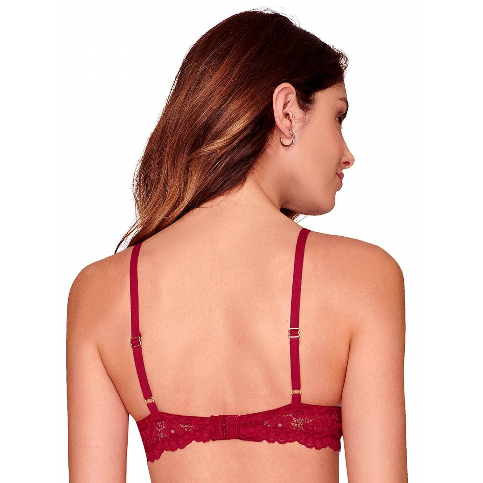  Brasier de escote profundo en V, brasier push up