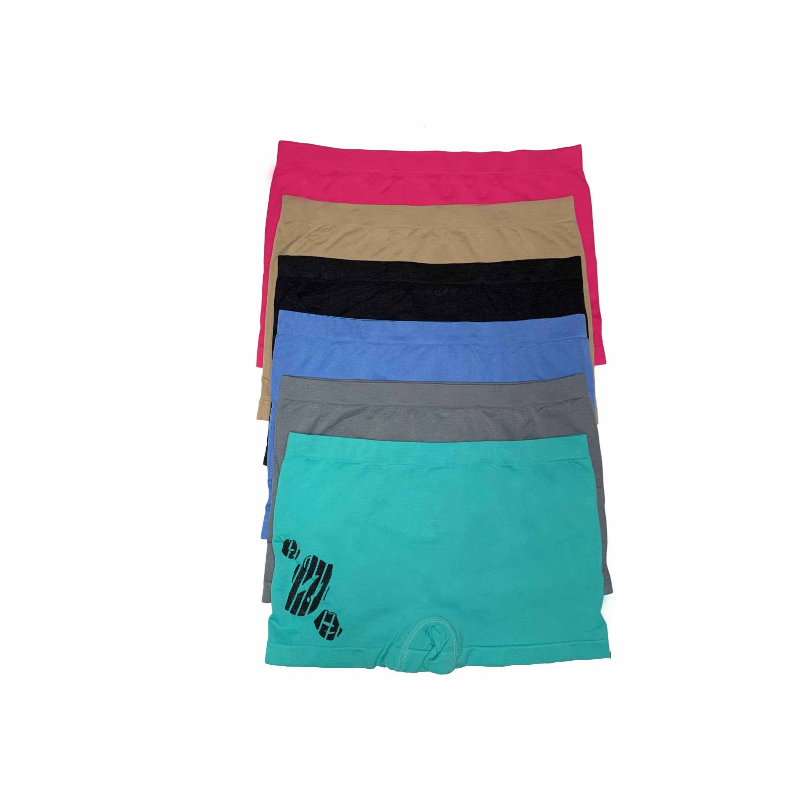 Paquete 6 Boxer Mujer Tatys Fashion Pack Incluye 6 Diferentes Colores