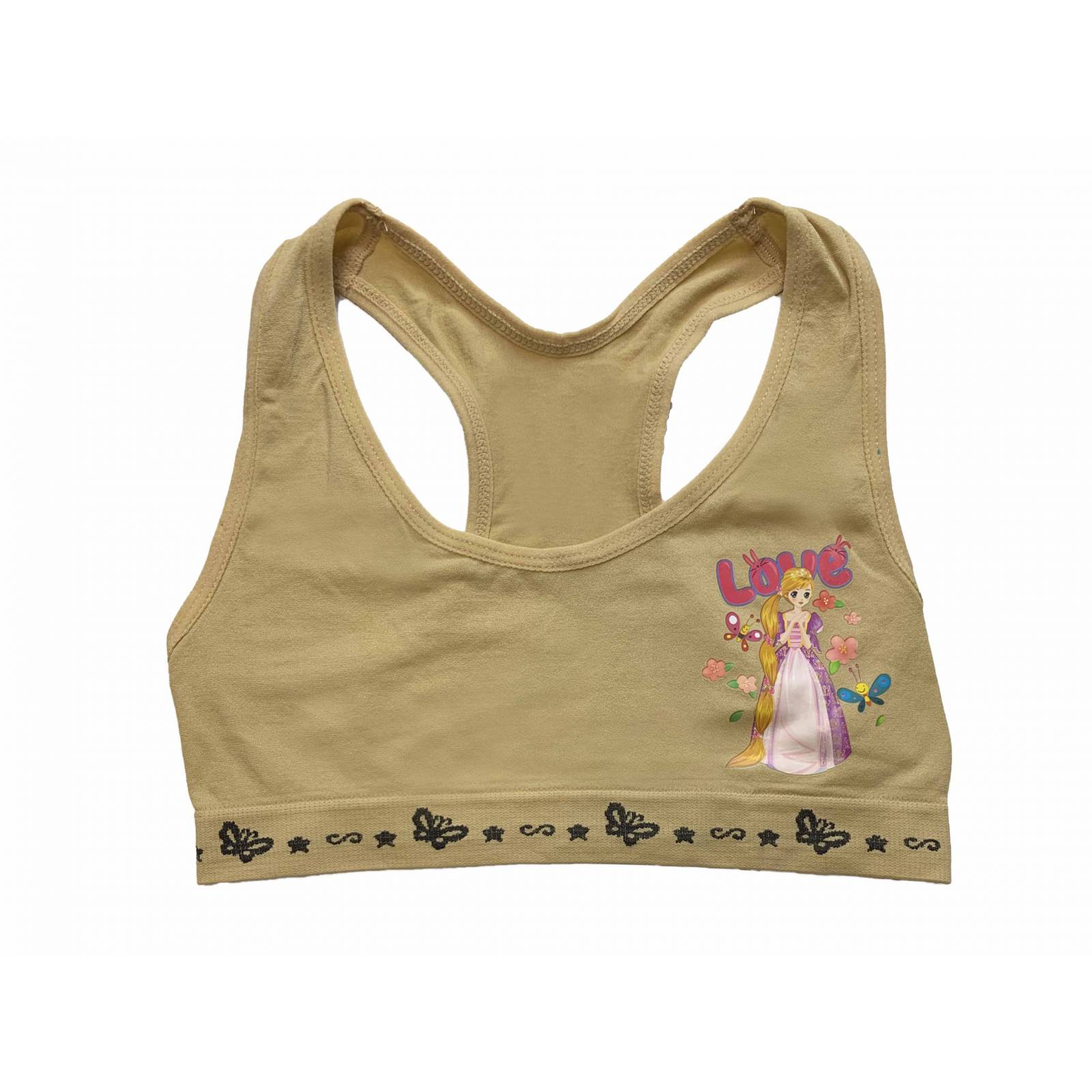 Paquete con 6 Tops para Niña Con Divertidos Diseños Pack Incluye 6 Diferentes Colores.