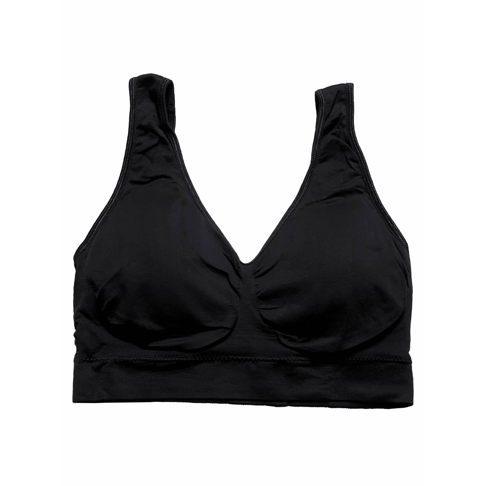 Brasier  Top Deportivo Copa Tallas Extras Tatys Fashion Paquete Con 6 Piezas Con Esponja