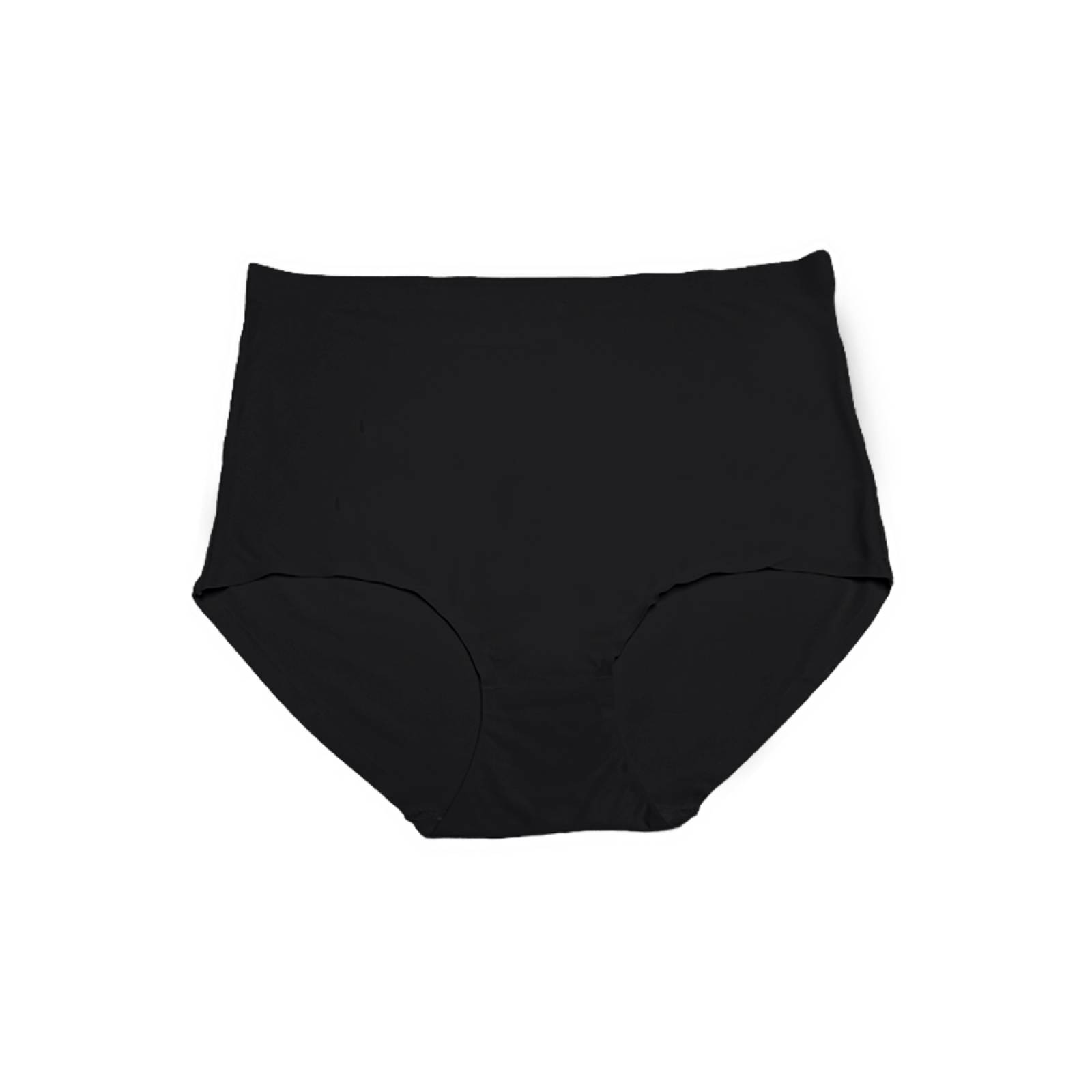 Paquete de 3 Pantaleta Completa a la cintura con Control Invisibles Sin Costuras Corte Láser Pack Incluye Negra Nude y Blanca.