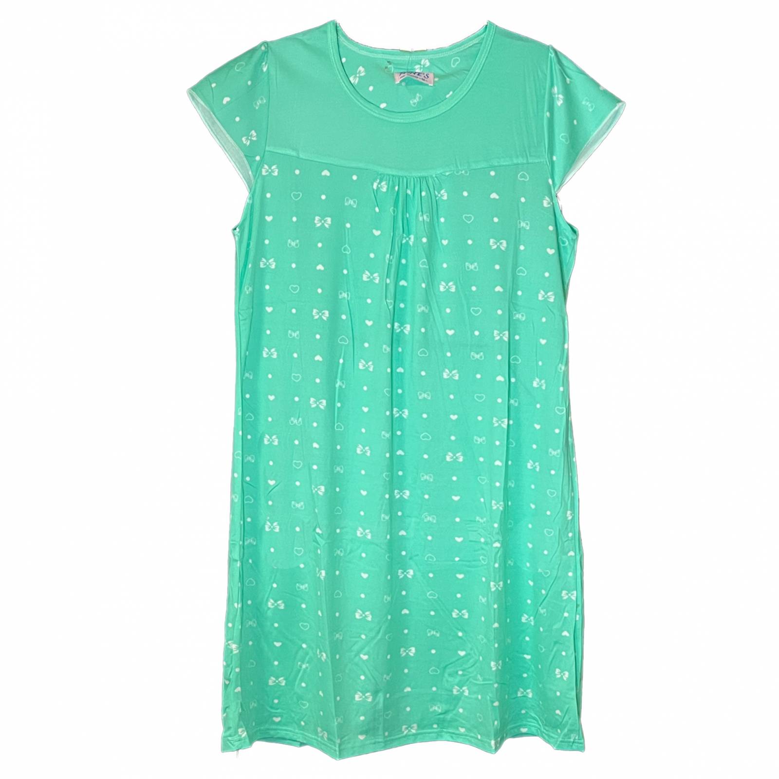 Bata Para Dormir Tatys Fashion Suave Y Cómoda Color Verde