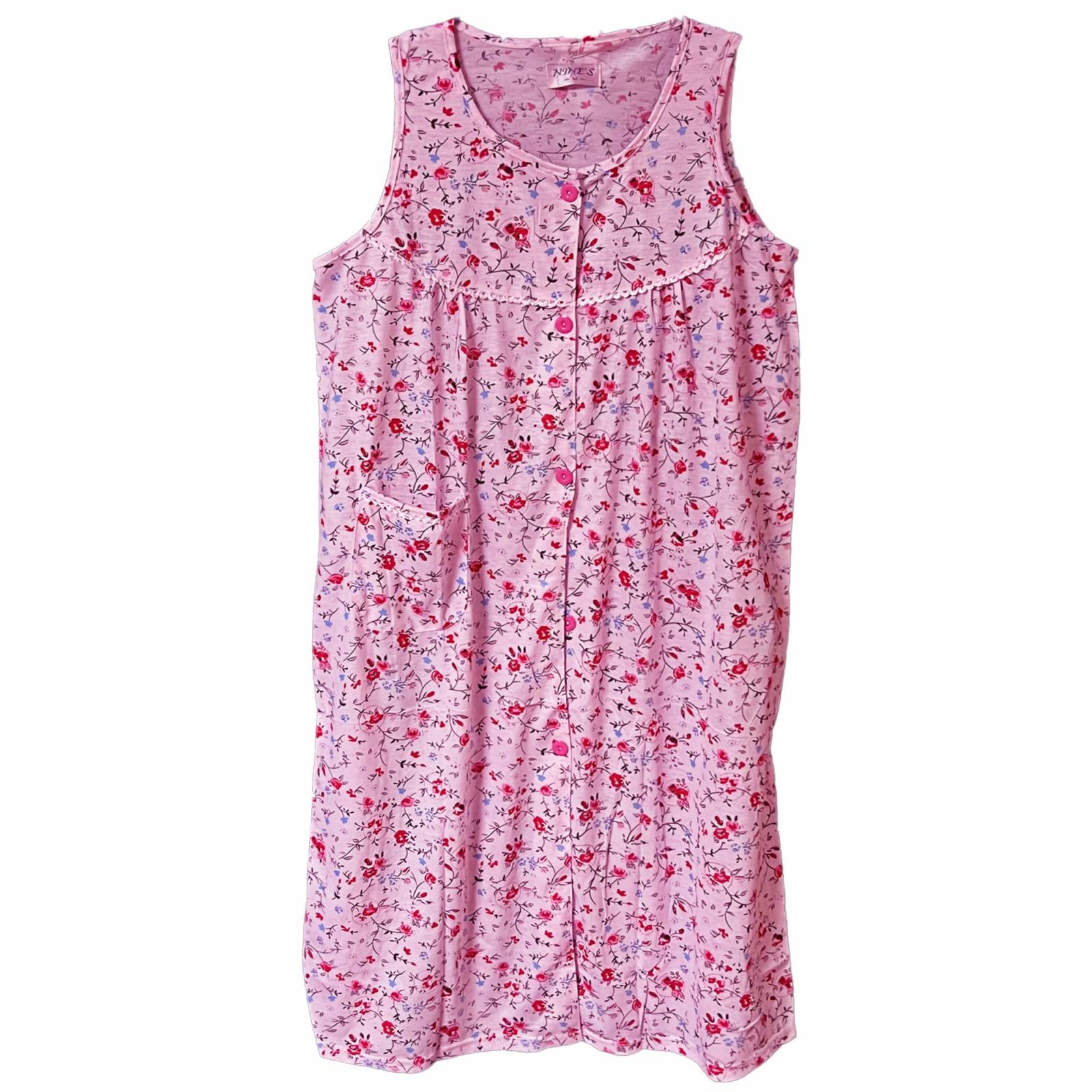 Bata Para Dormir Tatys Fashion Suave Y Cómoda Color Rosa