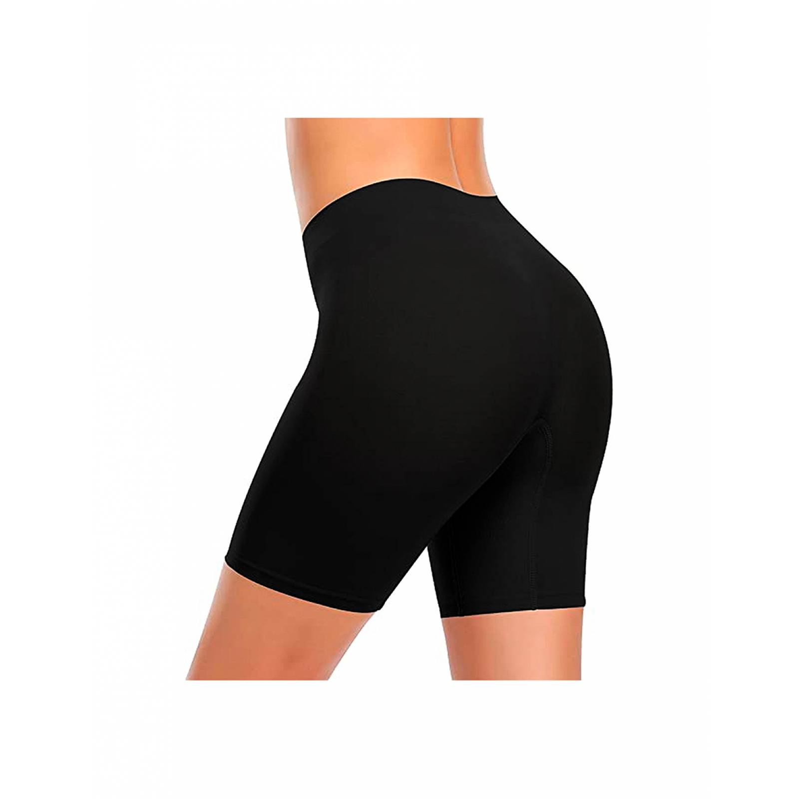 Paquete 6 Boxer Largo Mujer marca Tatys Fashion Pack Incluye 6 piezas Negras.
