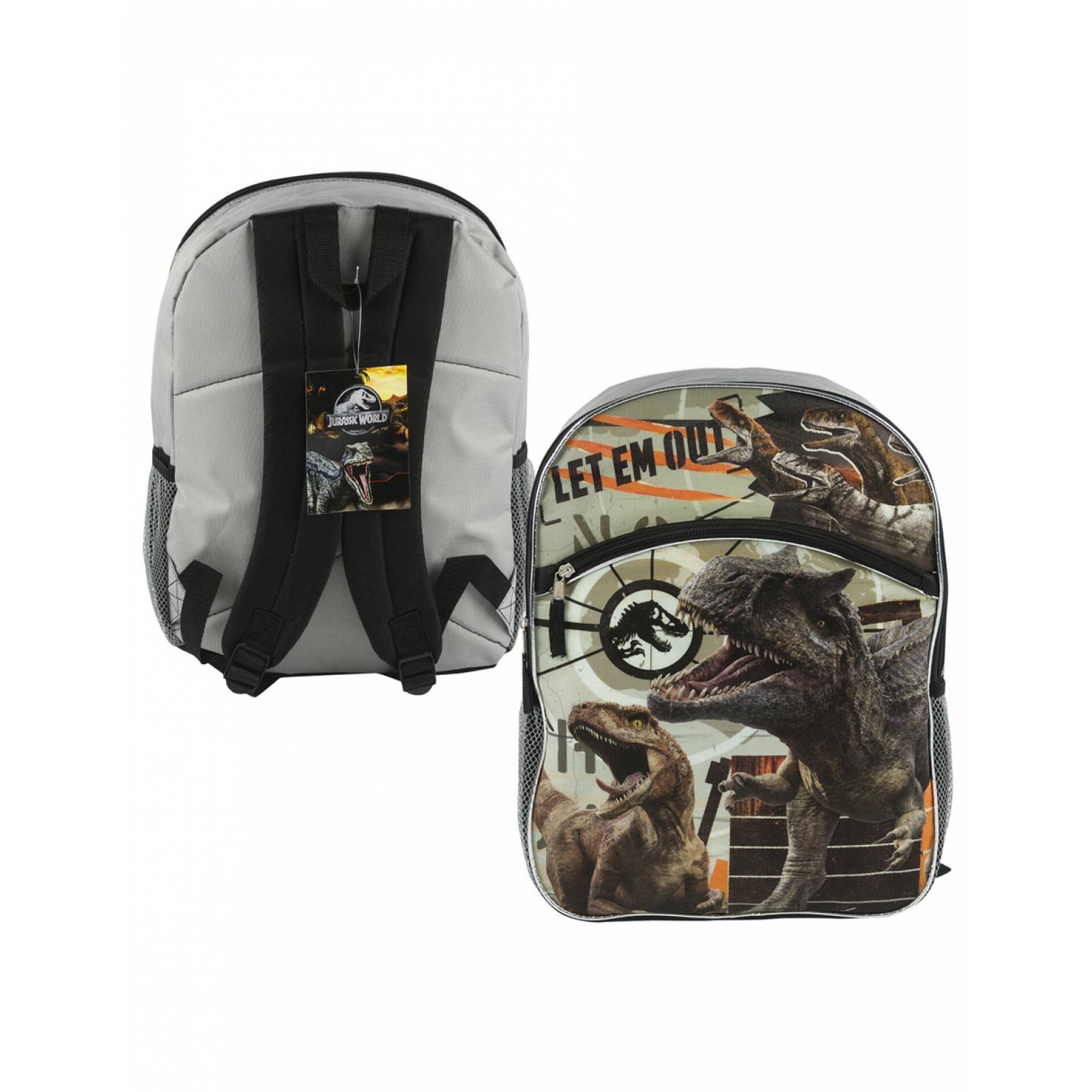 Mochila Escolar Jurassic World Set Con 1 Pieza