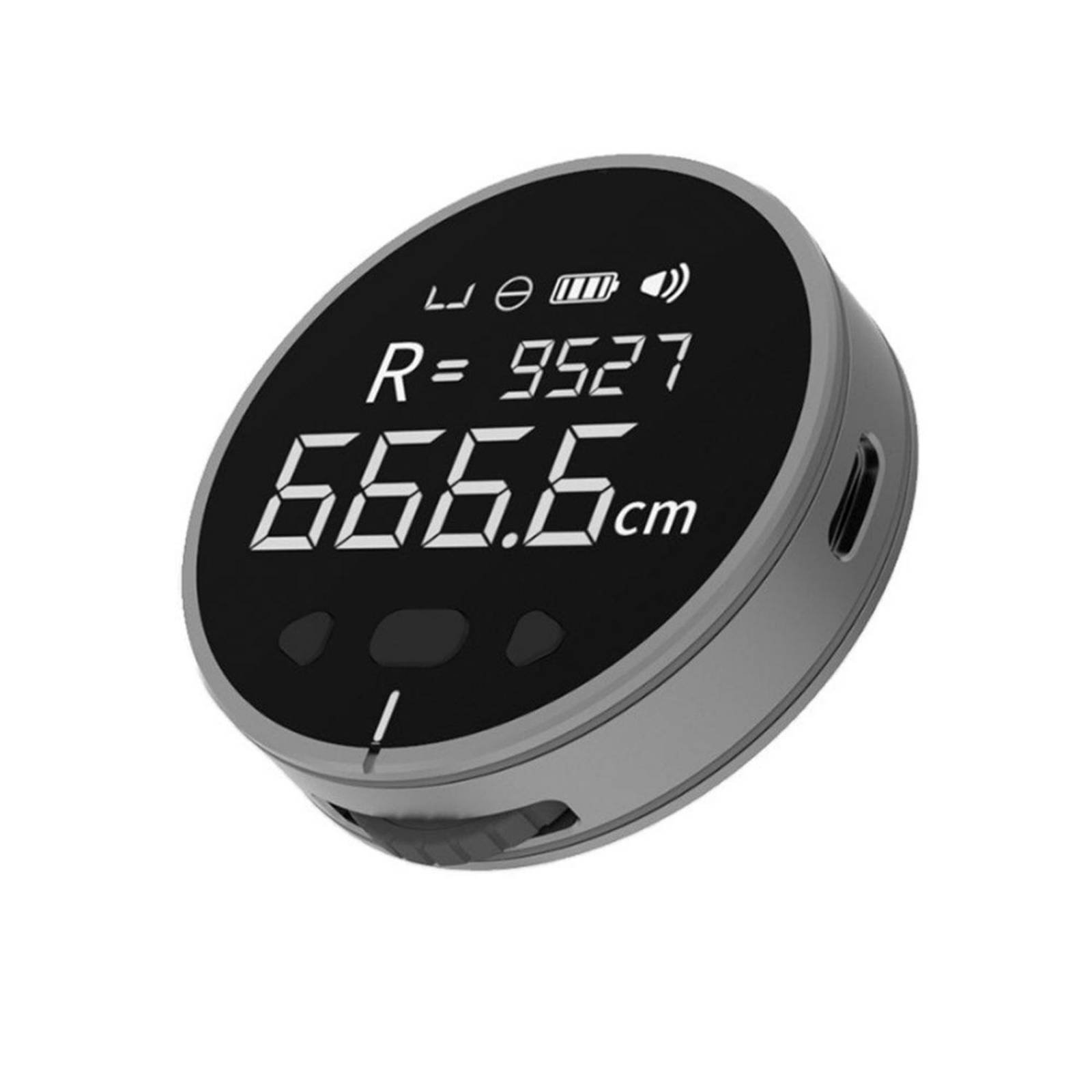 Regla Y Cinta Métrica Digital Electrónica Con Pantalla Lcd 