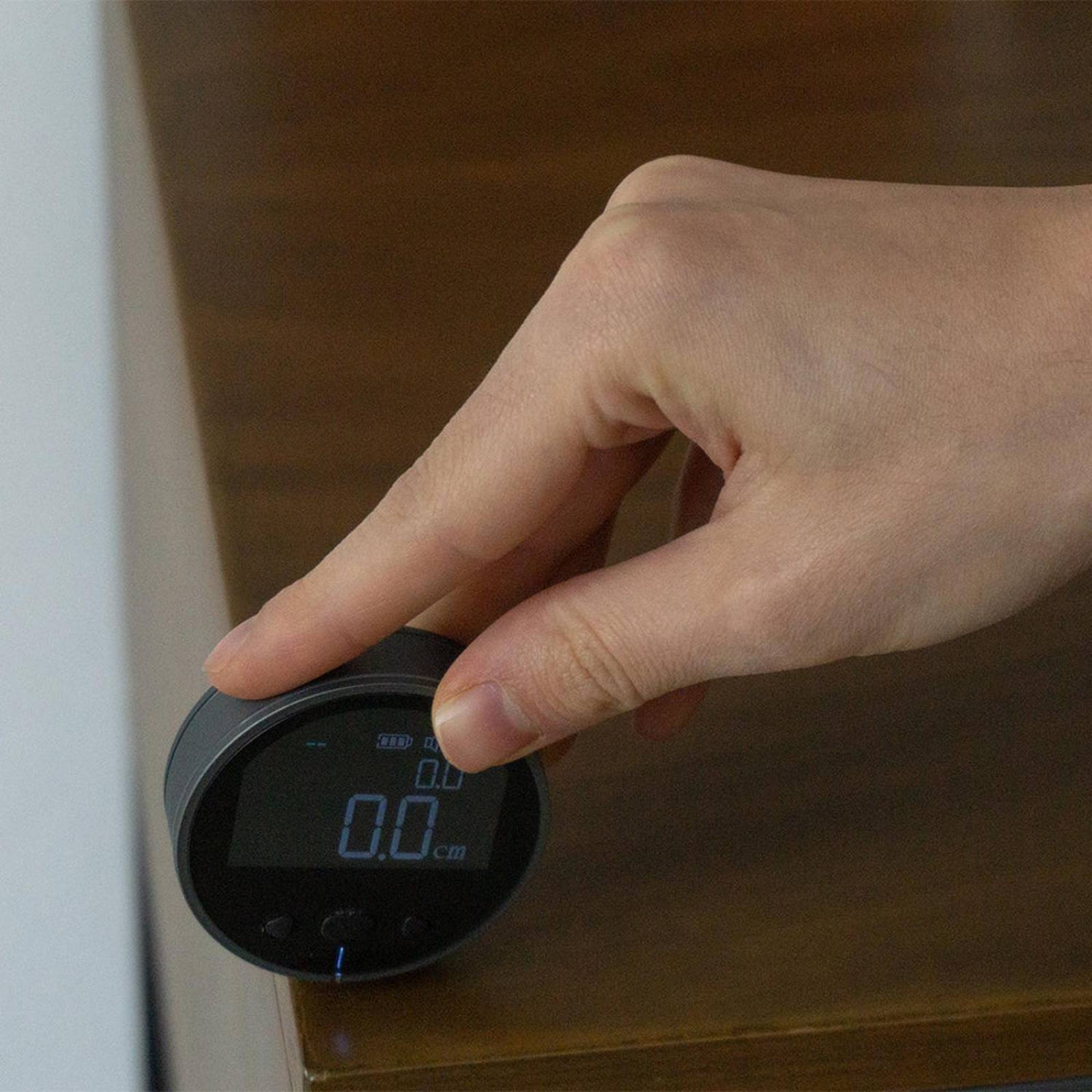 Regla Y Cinta Métrica Digital Electrónica Con Pantalla Lcd 