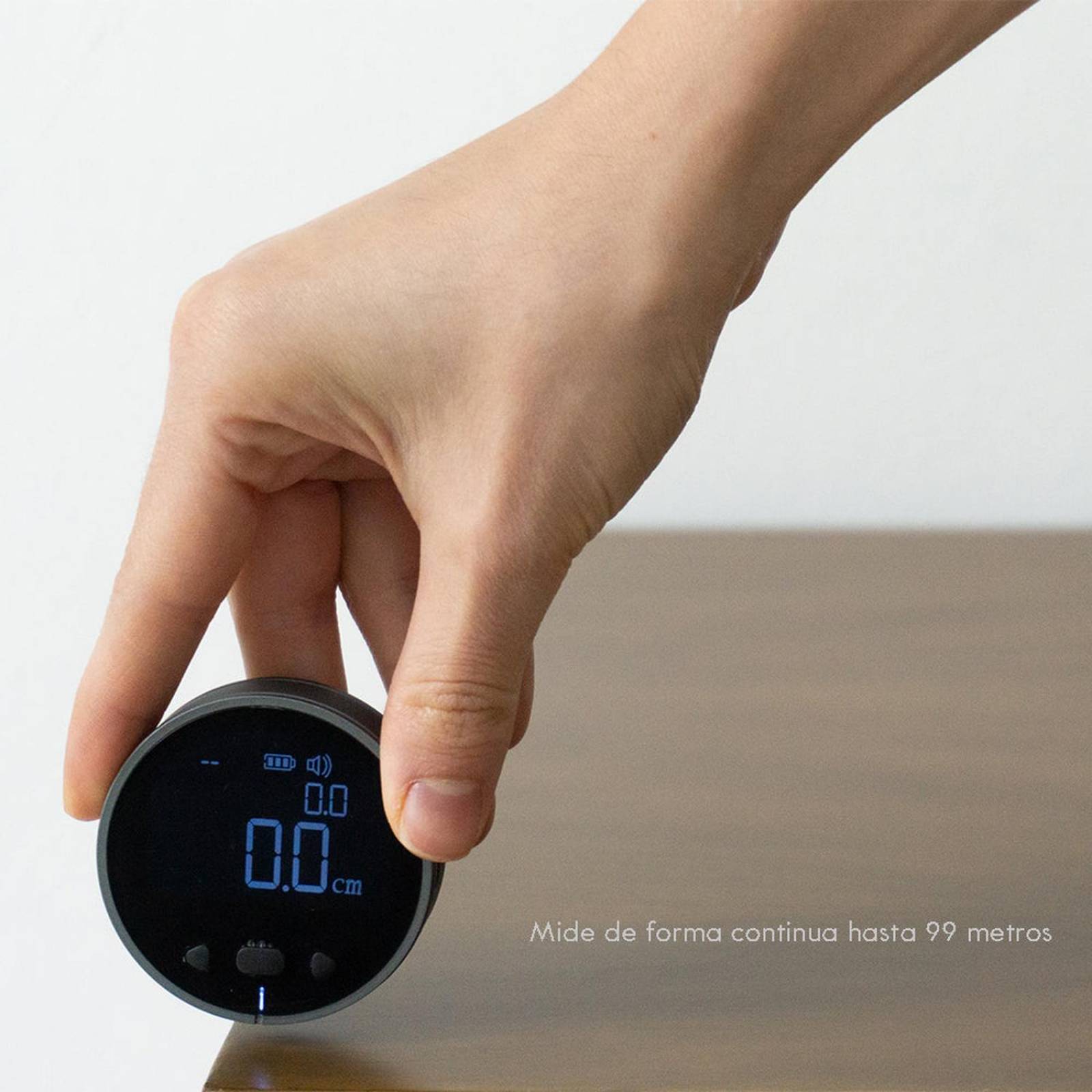 Regla Y Cinta Métrica Digital Electrónica Con Pantalla Lcd 