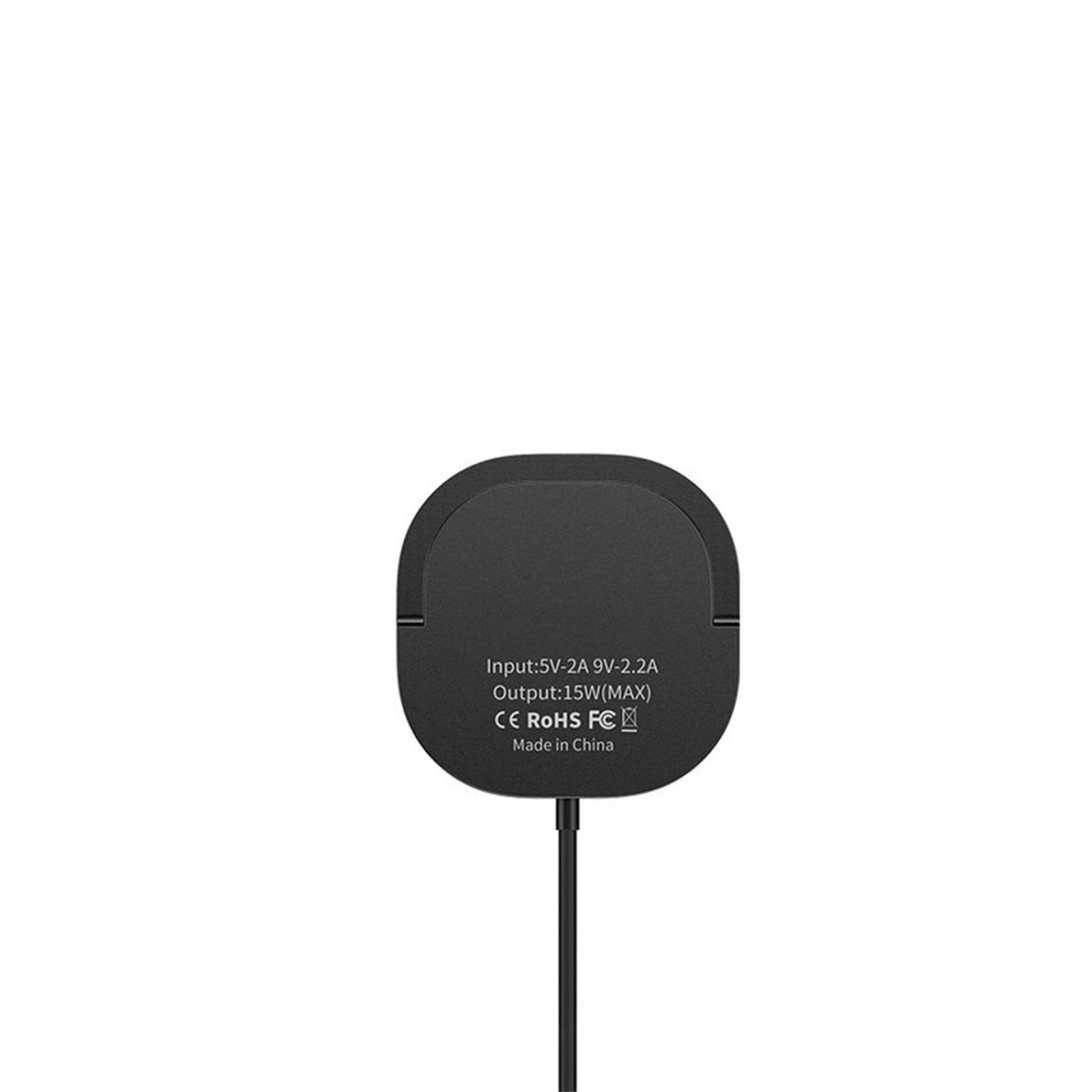 Cargador Micro Magsafe Para iPhone Y Celular Con Carga Inalámbrica Connekt Negro