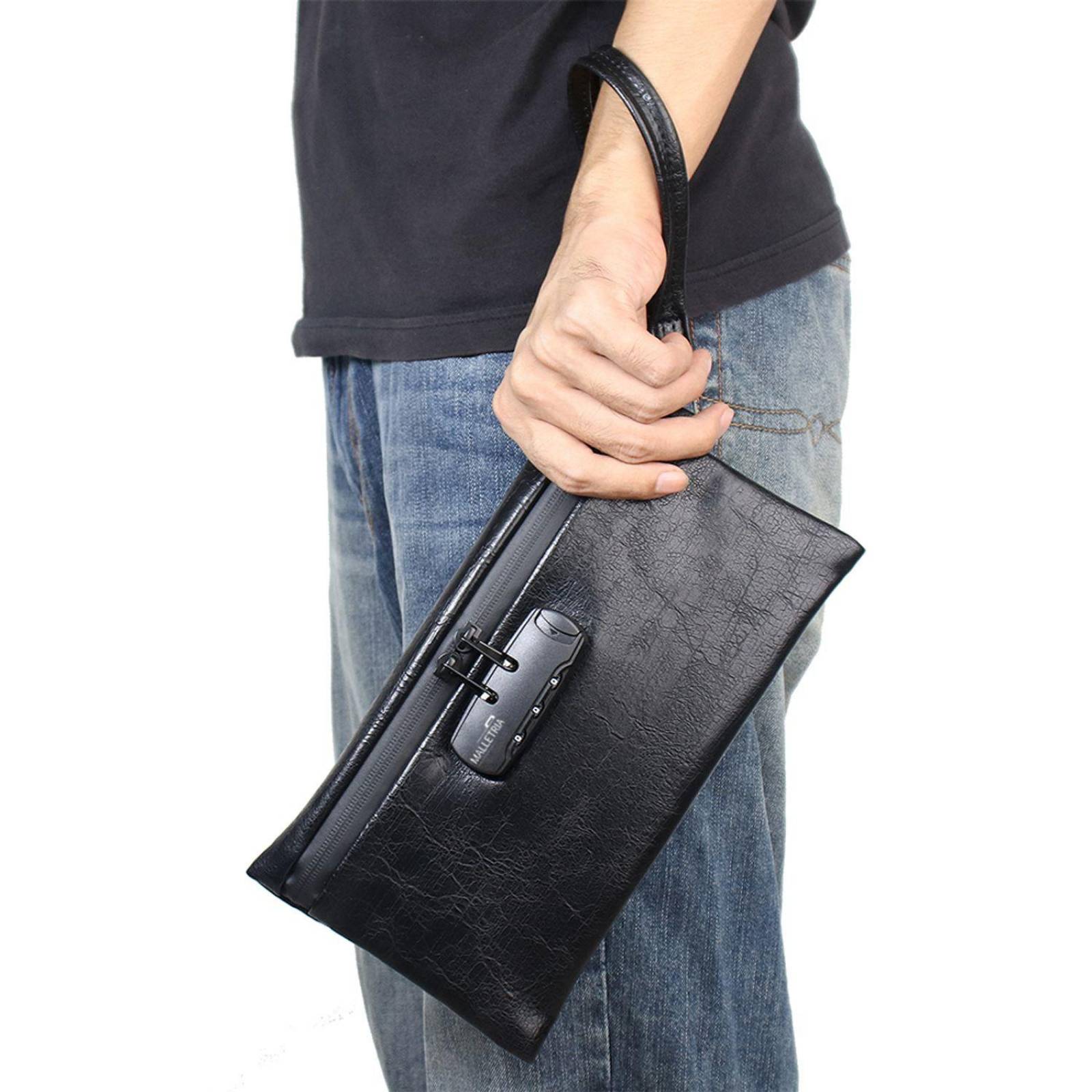 Bolsa A Prueba De Olores Cerradura Con Combinación Negro Handy