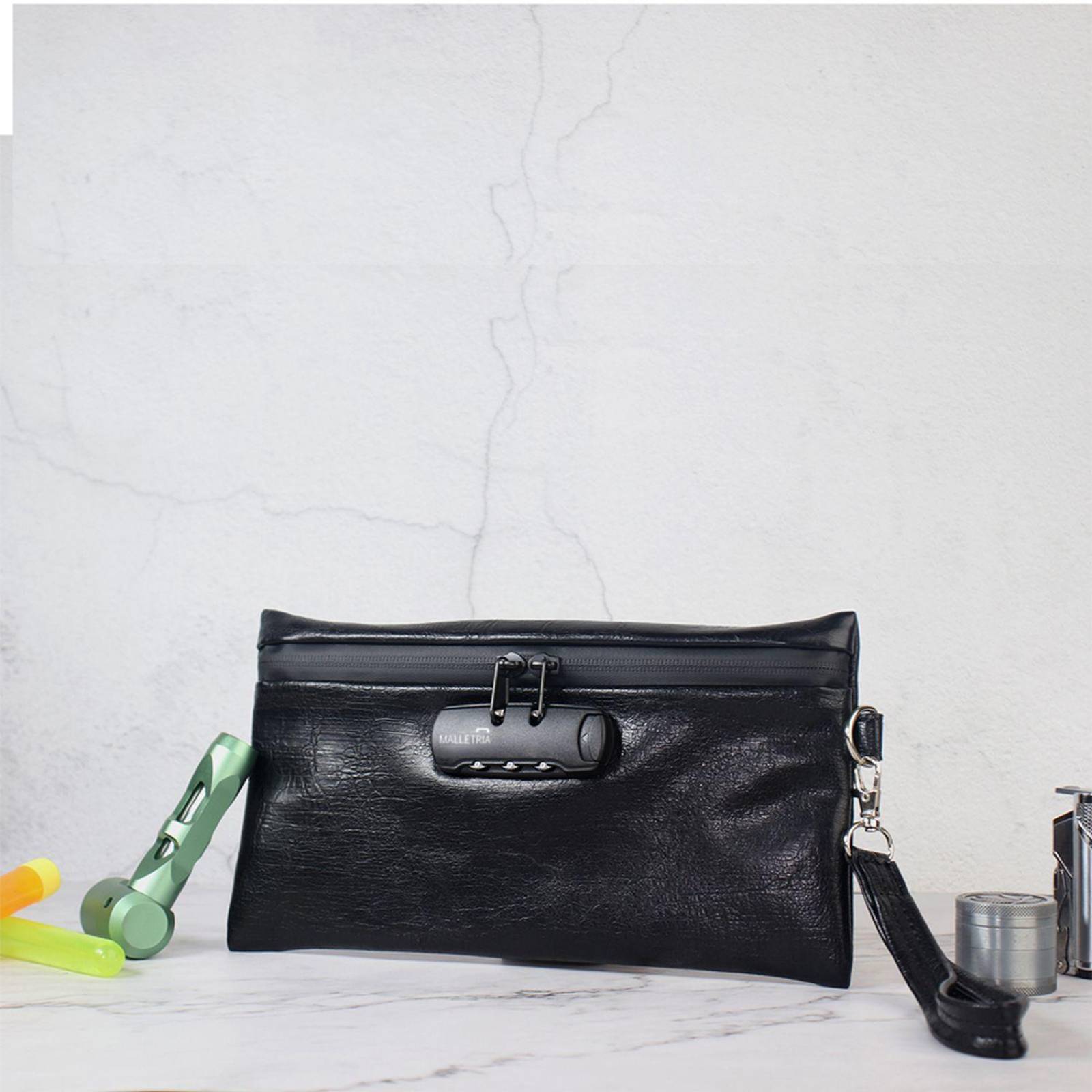 Bolsa A Prueba De Olores Cerradura Con Combinación Negro Handy