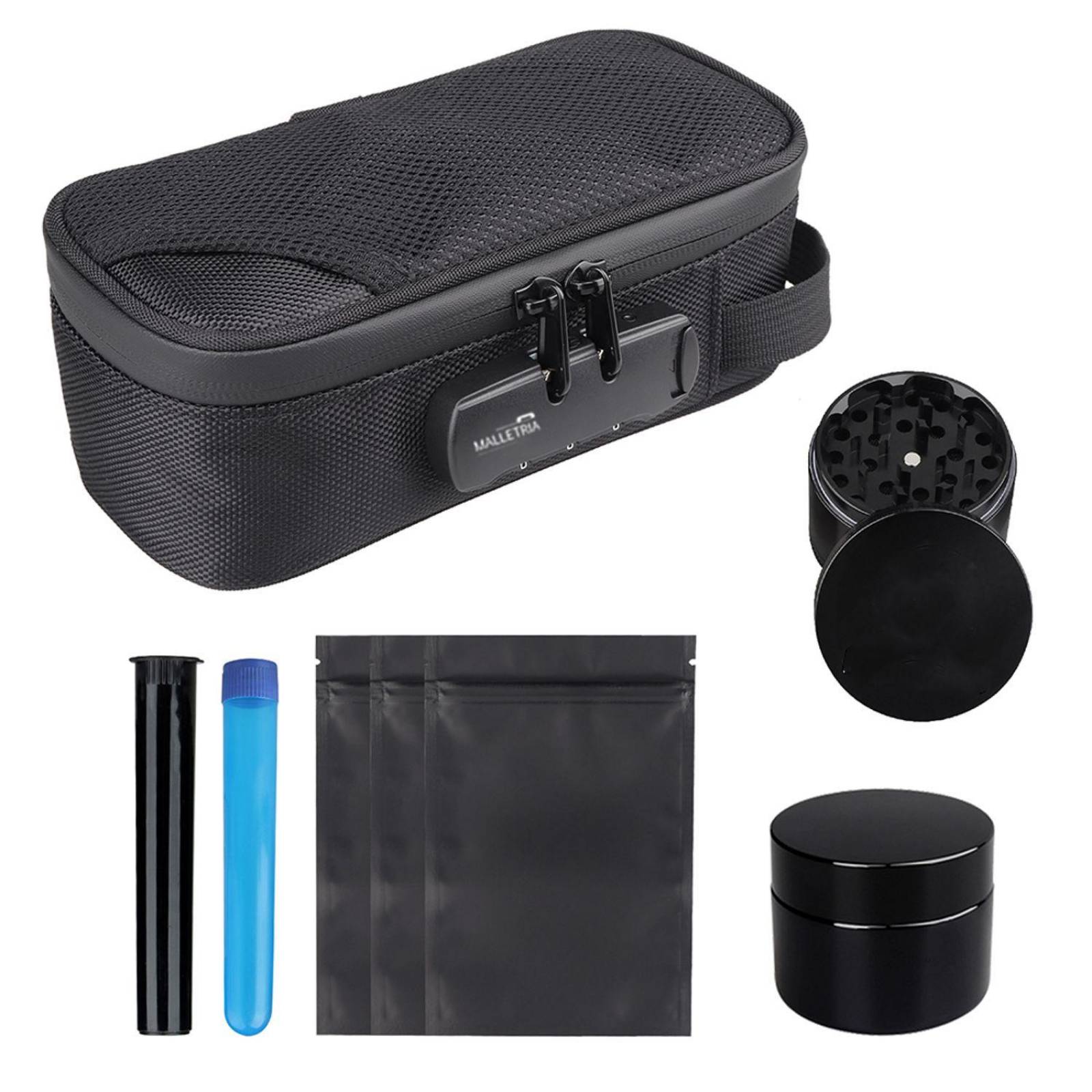 Bolsa De Mano Anti Olores Cerradura Con Combinación