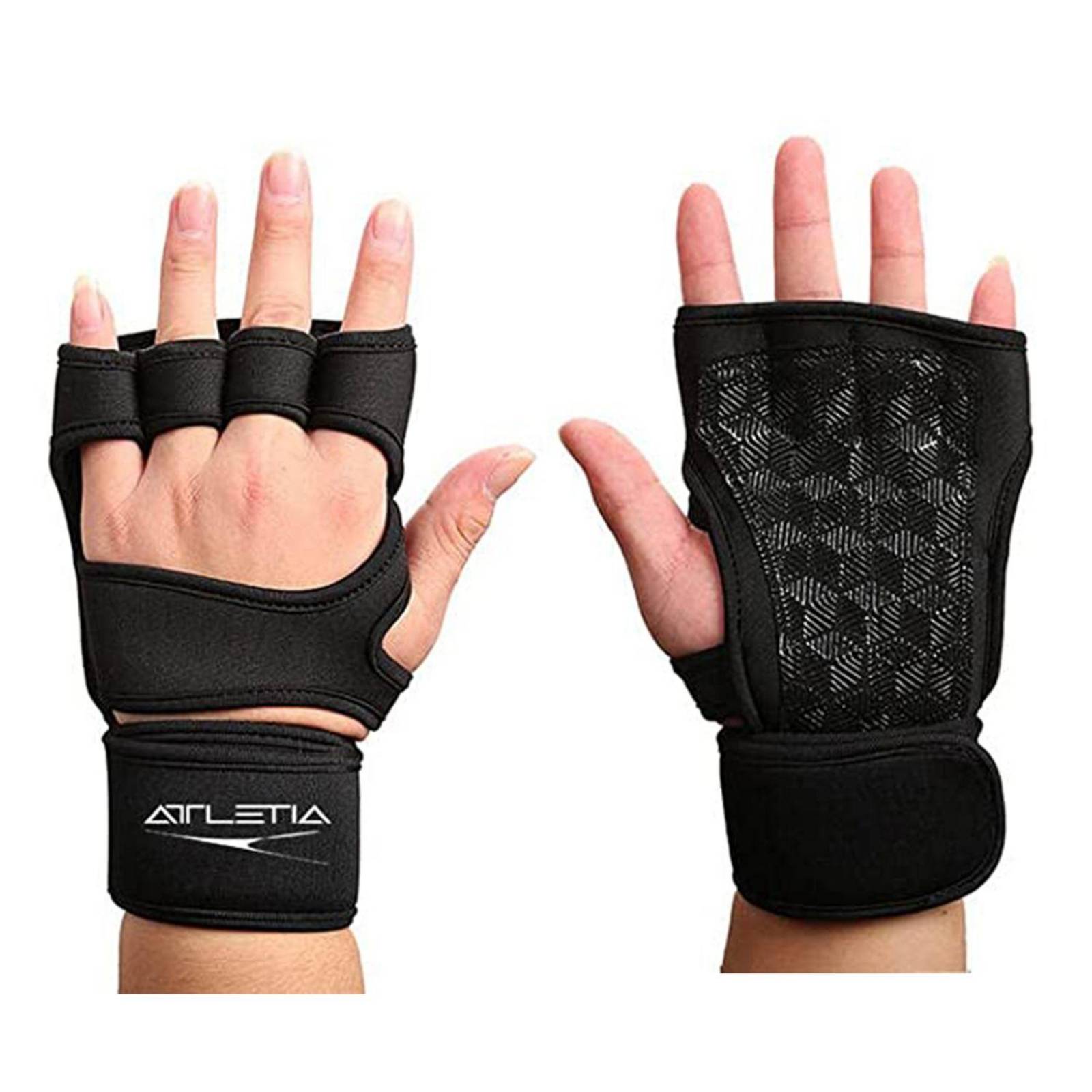 Guantes para Gimnasio con Protección Completa de Muñeca y Palma. 