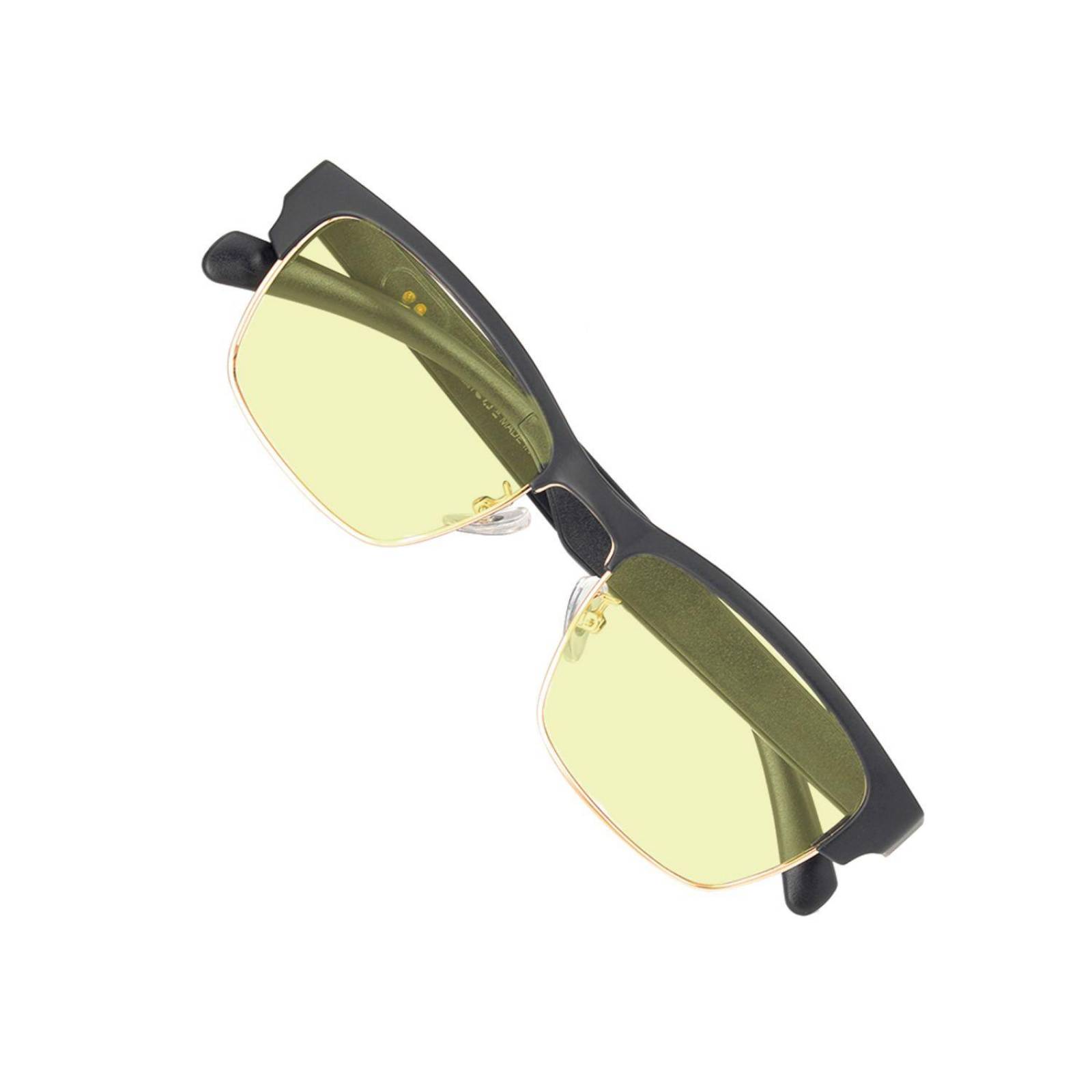Lentes De Sol Bluetooth Manos Libres Audífonos Inalámbricos Amarillo
