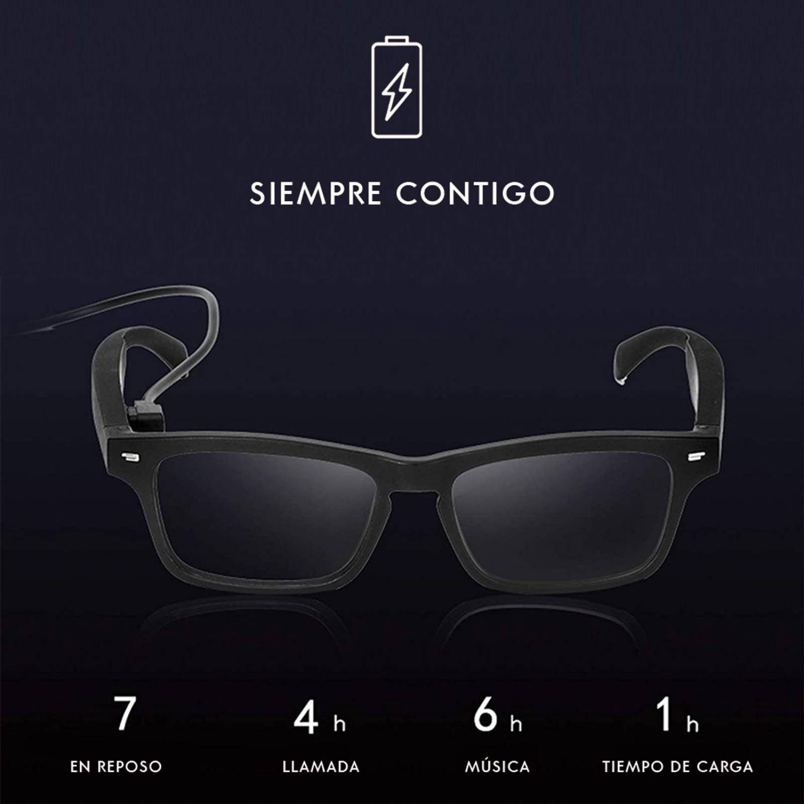 Lentes De Sol Bluetooth Manos Libres Audífonos Inalámbricos Amarillo