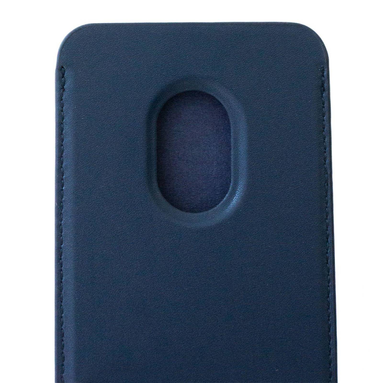 Cartera Tarjetero Magnético Para Celulares Compatibles Con Magsafe y Accesorios Inalámbricos Azul