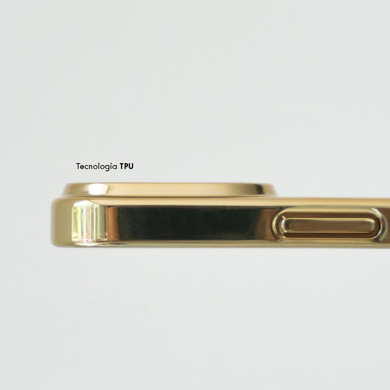 Funda Magnética Para iPhone 11 Pro / 11 Pro Max / 12 Mini / 12 Pro / 12 Pro Max / 13 Pro / 13 Pro Ma Dorado