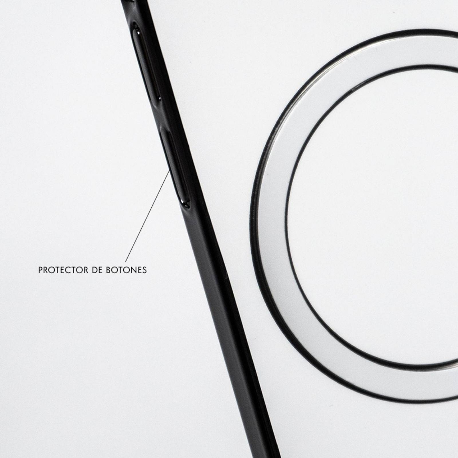 Funda Magnética Para iPhone 11 Pro / 11 Pro Max / 12 Mini / 12 Pro / 12 Pro Max / 13 Pro / 13 Pro Ma Negro