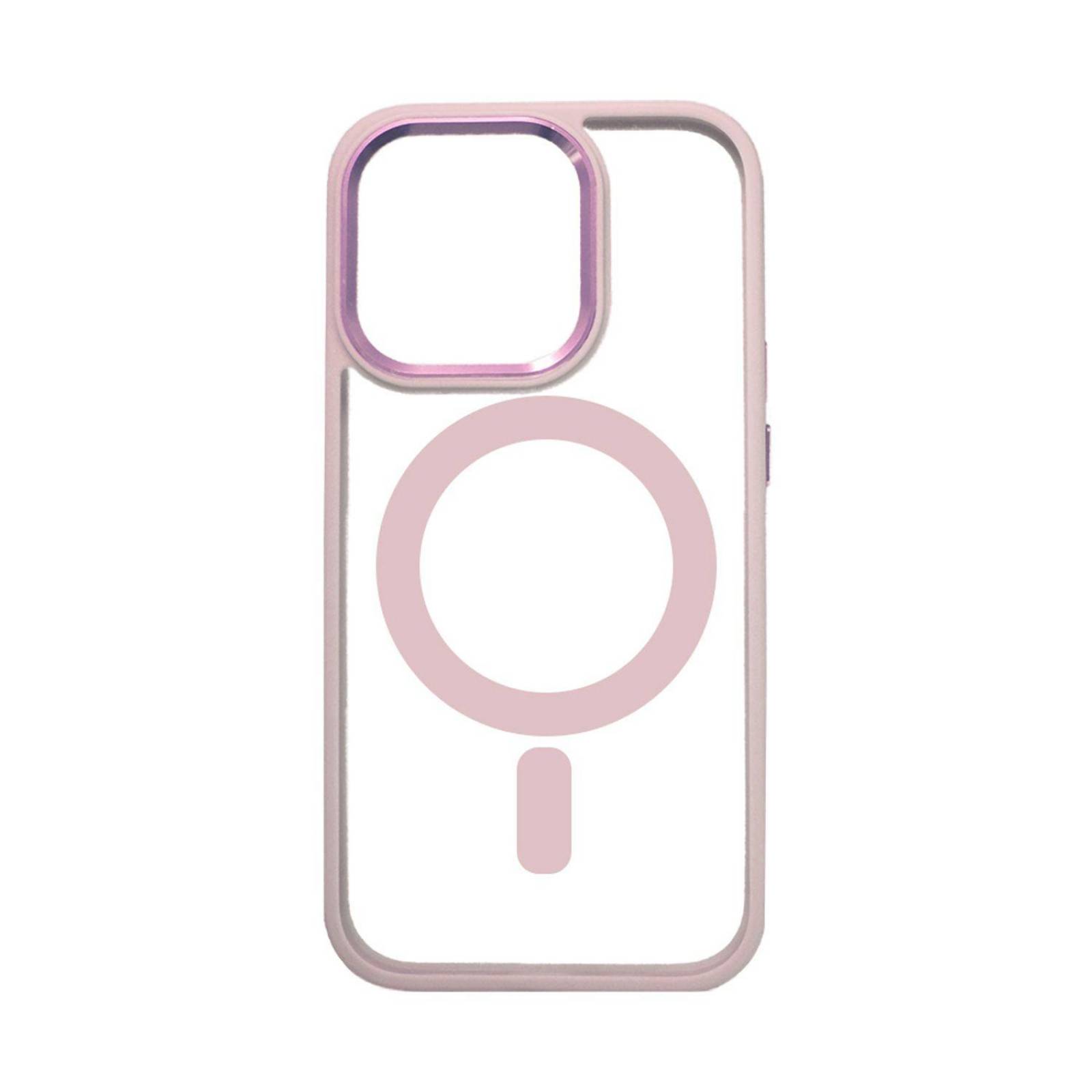 Funda Magnética Para iPhone 11 Pro / 11 Pro Max / 12 Mini / 12 Pro / 12 Pro Max / 13 Pro / 13 Pro Ma Rosa 14 Pro