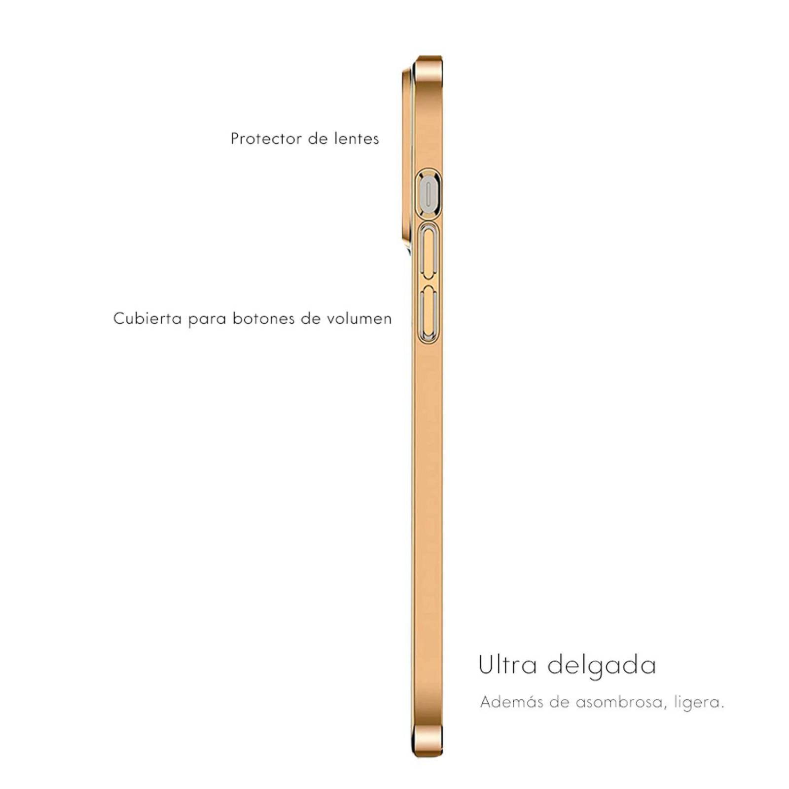 Funda Magnética Para iPhone 11 Pro / 11 Pro Max / 12 Mini / 12 Pro / 12 Pro Max / 13 Pro / 13 Pro Ma 13 Pro Max Dorado