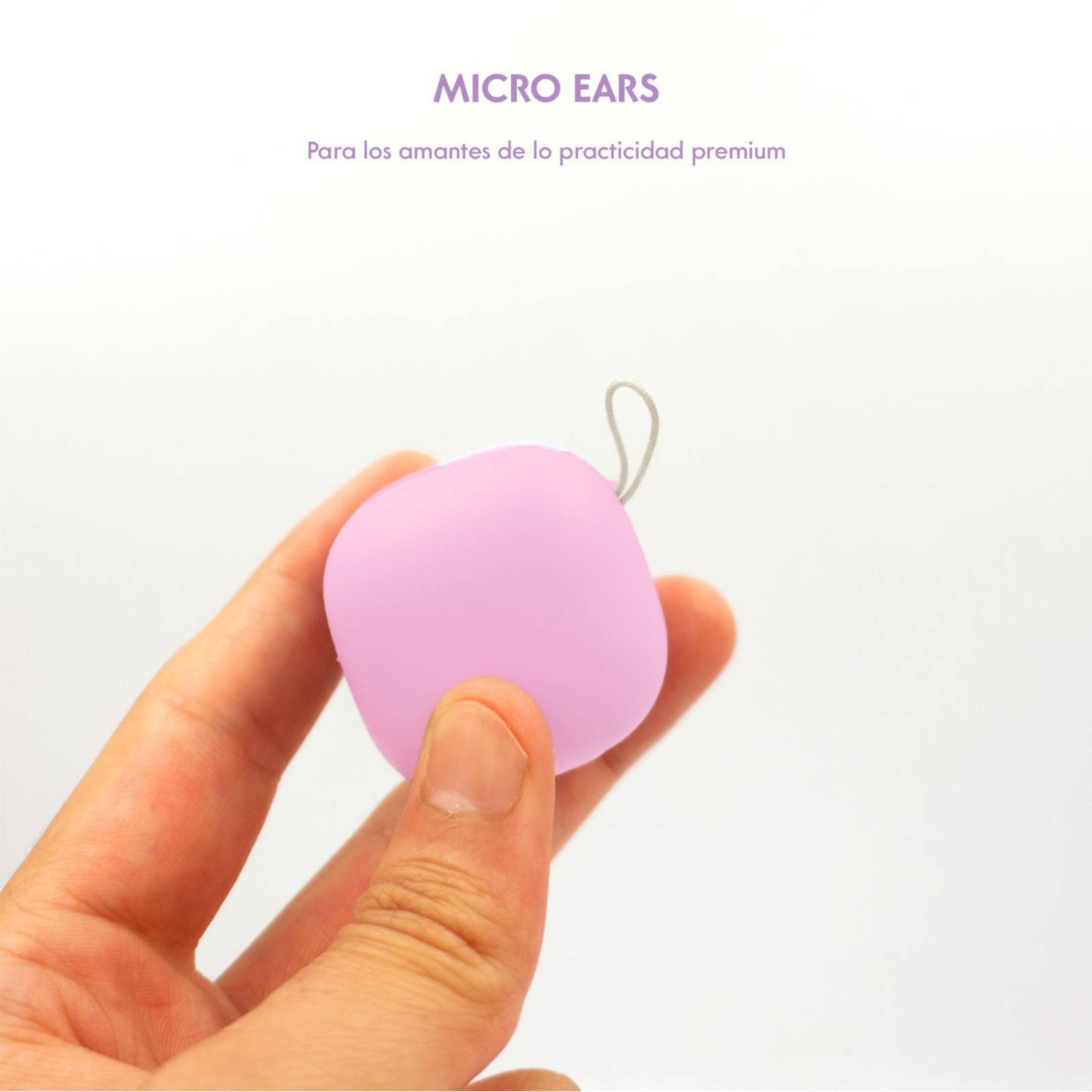 Auriculares Ultra Compactos NanoEar Libertad Inalámbrica En Tu Bolsillo Rosa