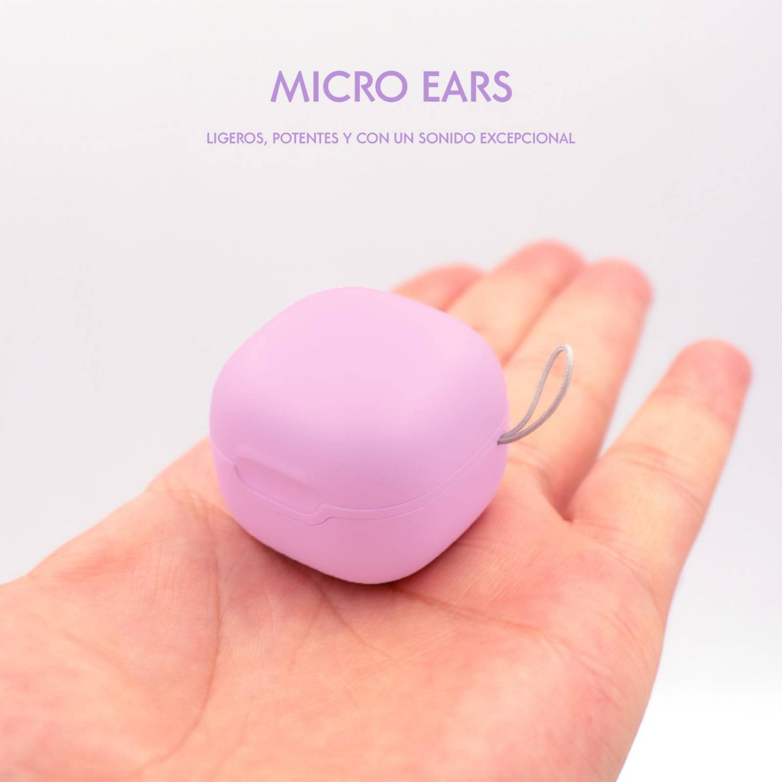 Auriculares Ultra Compactos NanoEar Libertad Inalámbrica En Tu Bolsillo Rosa