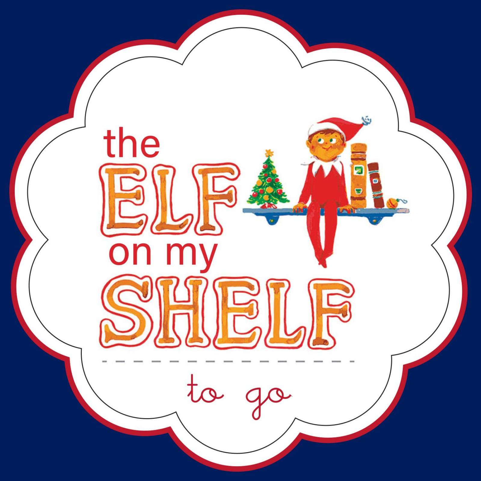 The Elf On My Shelf Tradición Navideña Elfo Travieso Se Porta Mal Morado