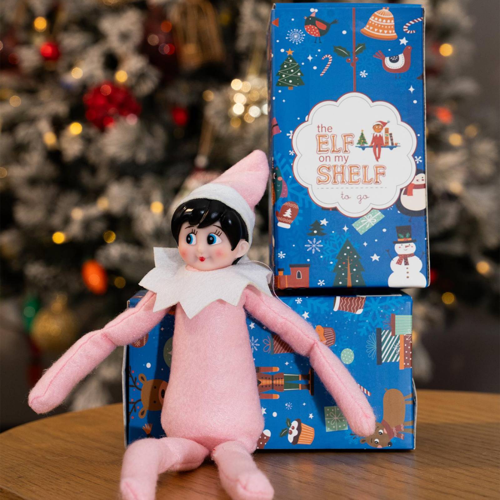 The Elf On My Shelf Tradición Navideña Elfo Travieso Se Porta Mal Rosa