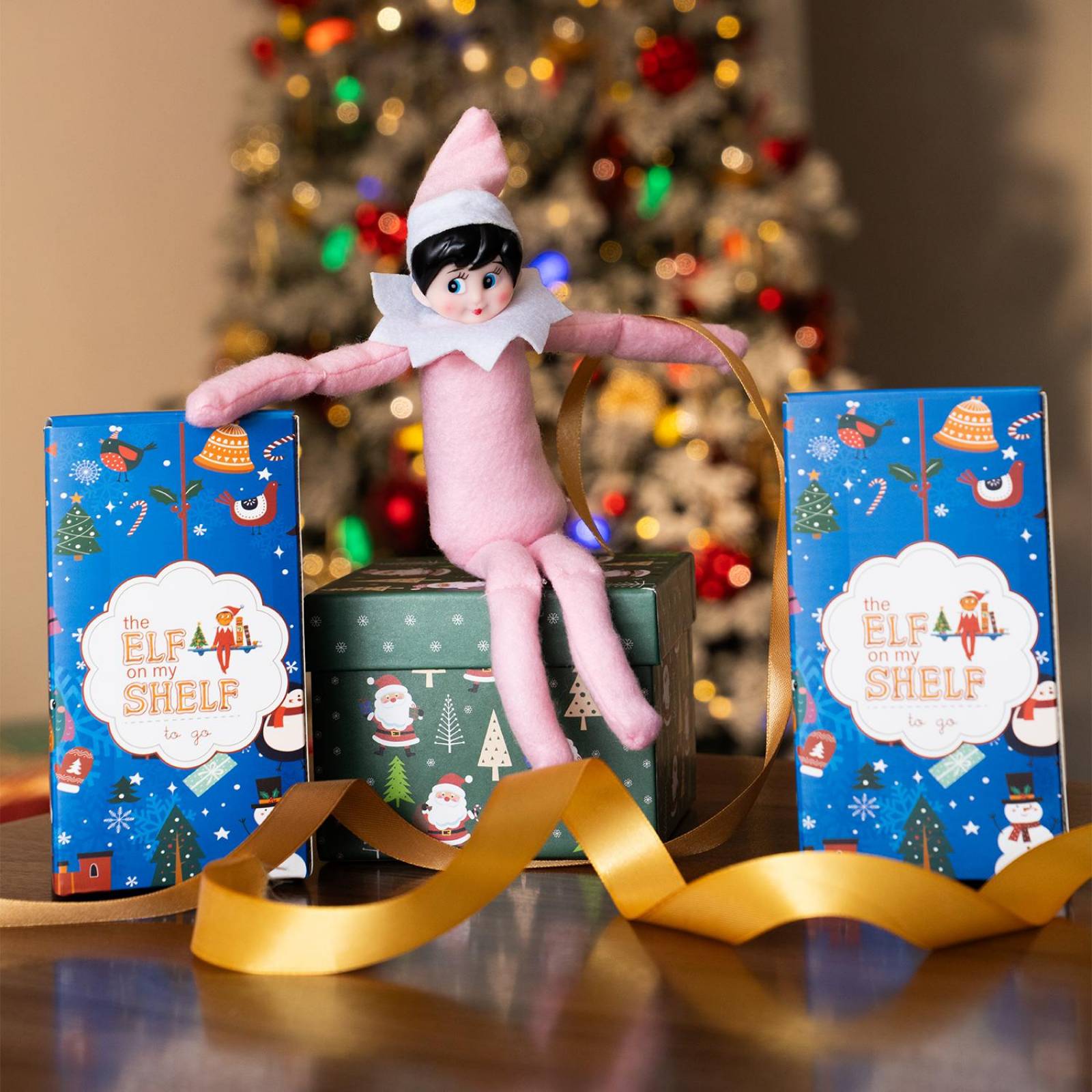 The Elf On My Shelf Tradición Navideña Elfo Travieso Se Porta Mal Rosa