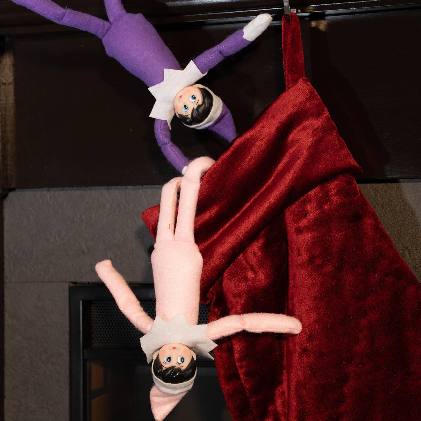 The Elf On My Shelf Tradición Navideña Elfo Travieso Se Porta Mal Rosa