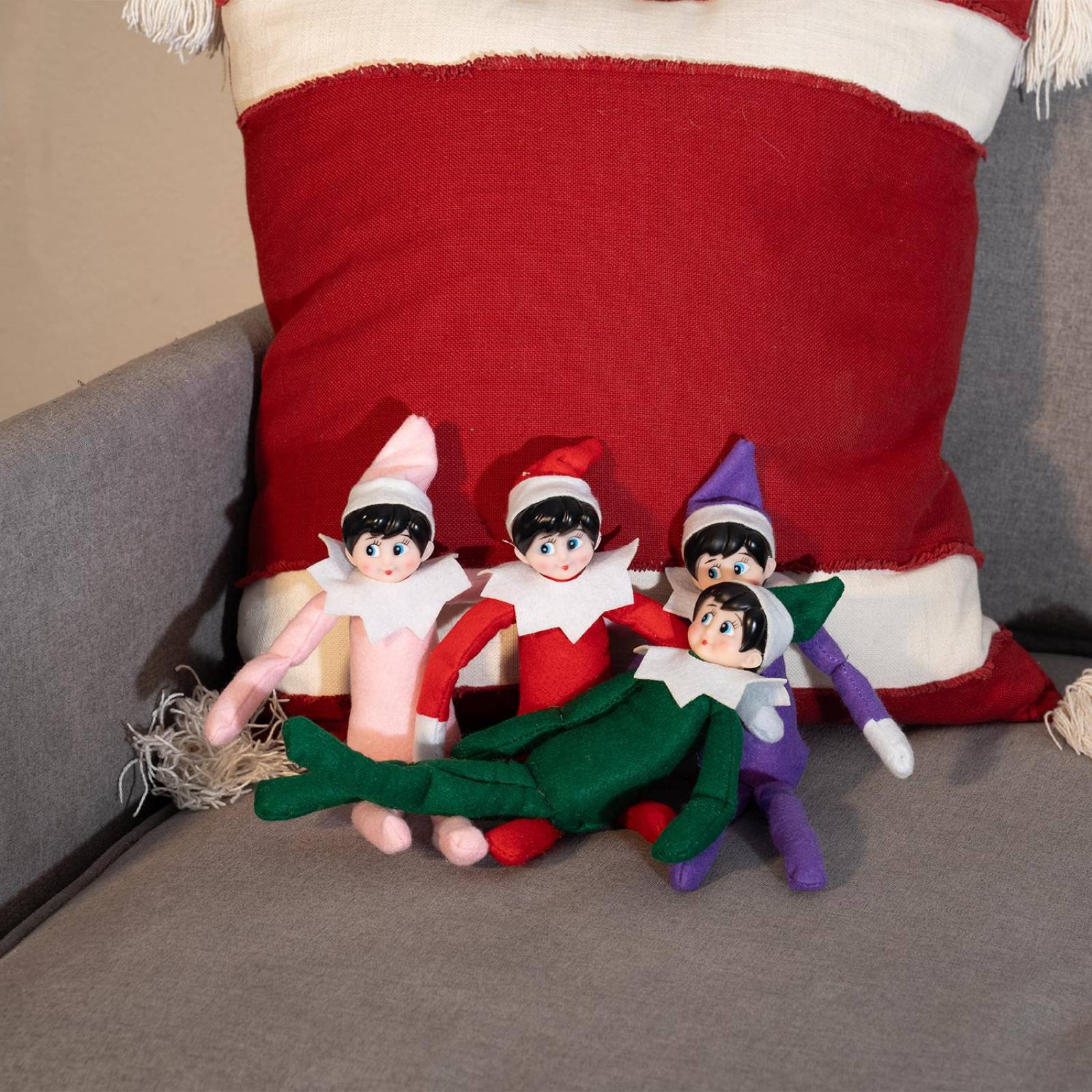 The Elf On My Shelf Tradición Navideña Elfo Travieso Se Porta Mal Verde