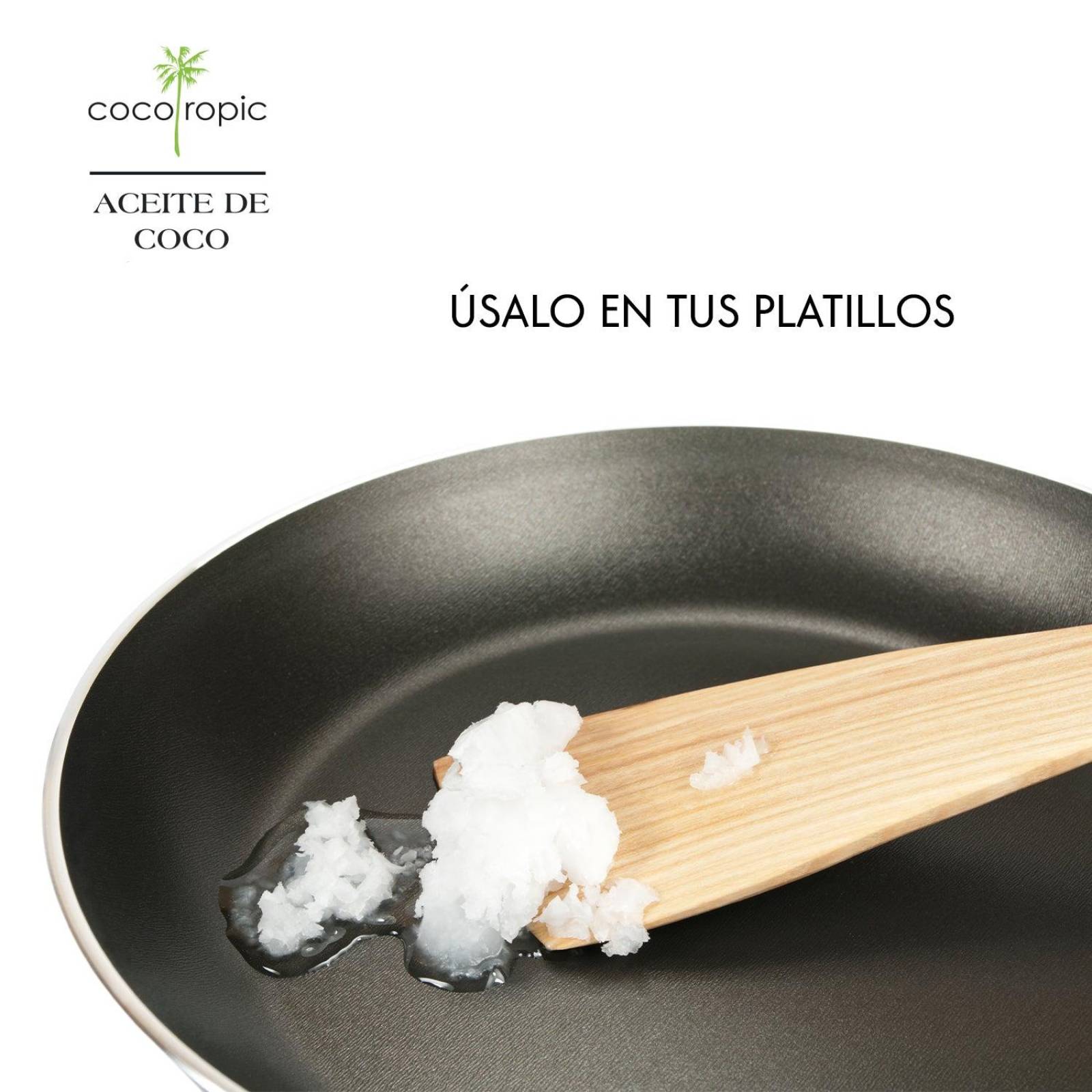 Aceite De Coco Orgánico Extra Virgen 1 Litro 