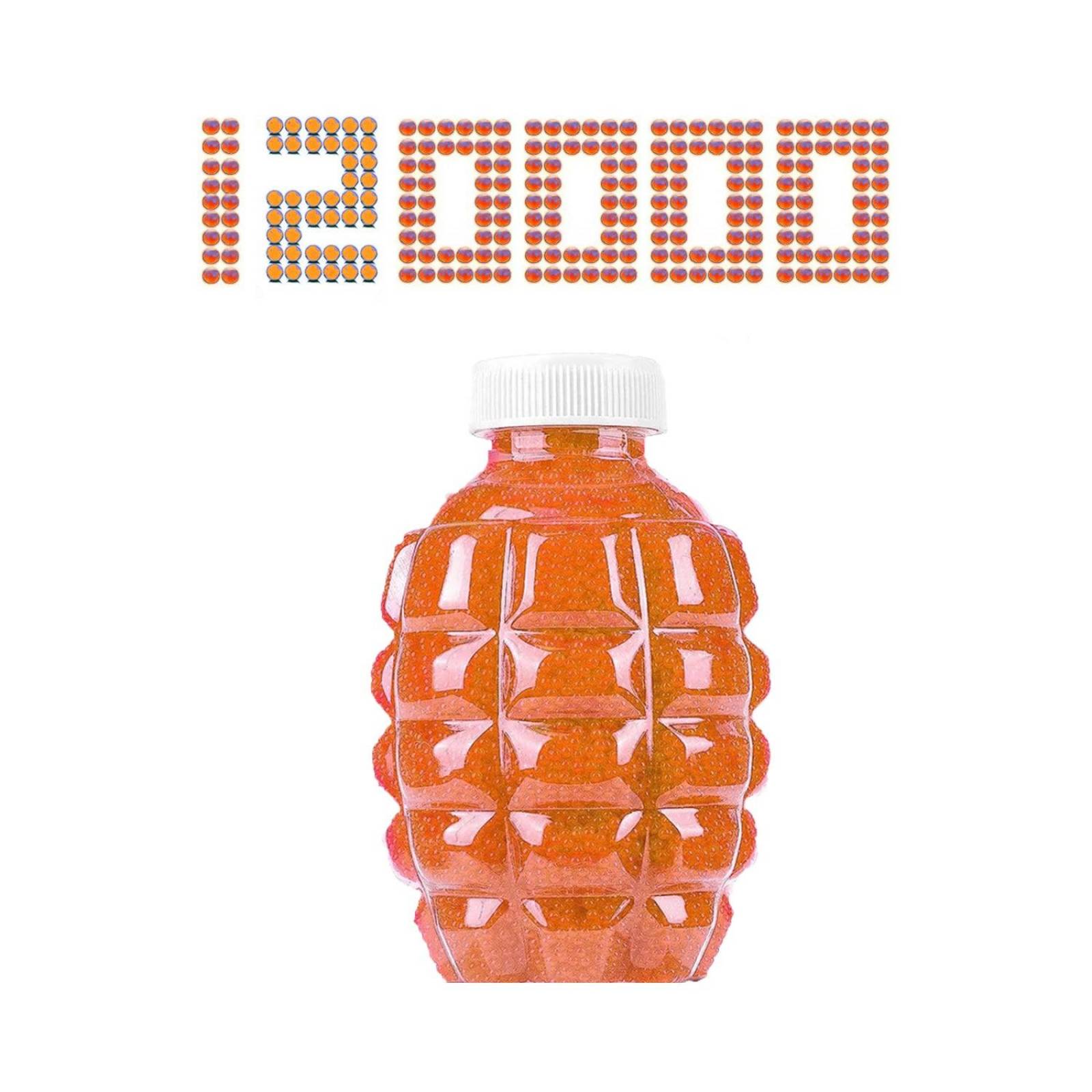 120000 Hidrogel Bolas Orbeez 7-8mm Municiones Pistolas 